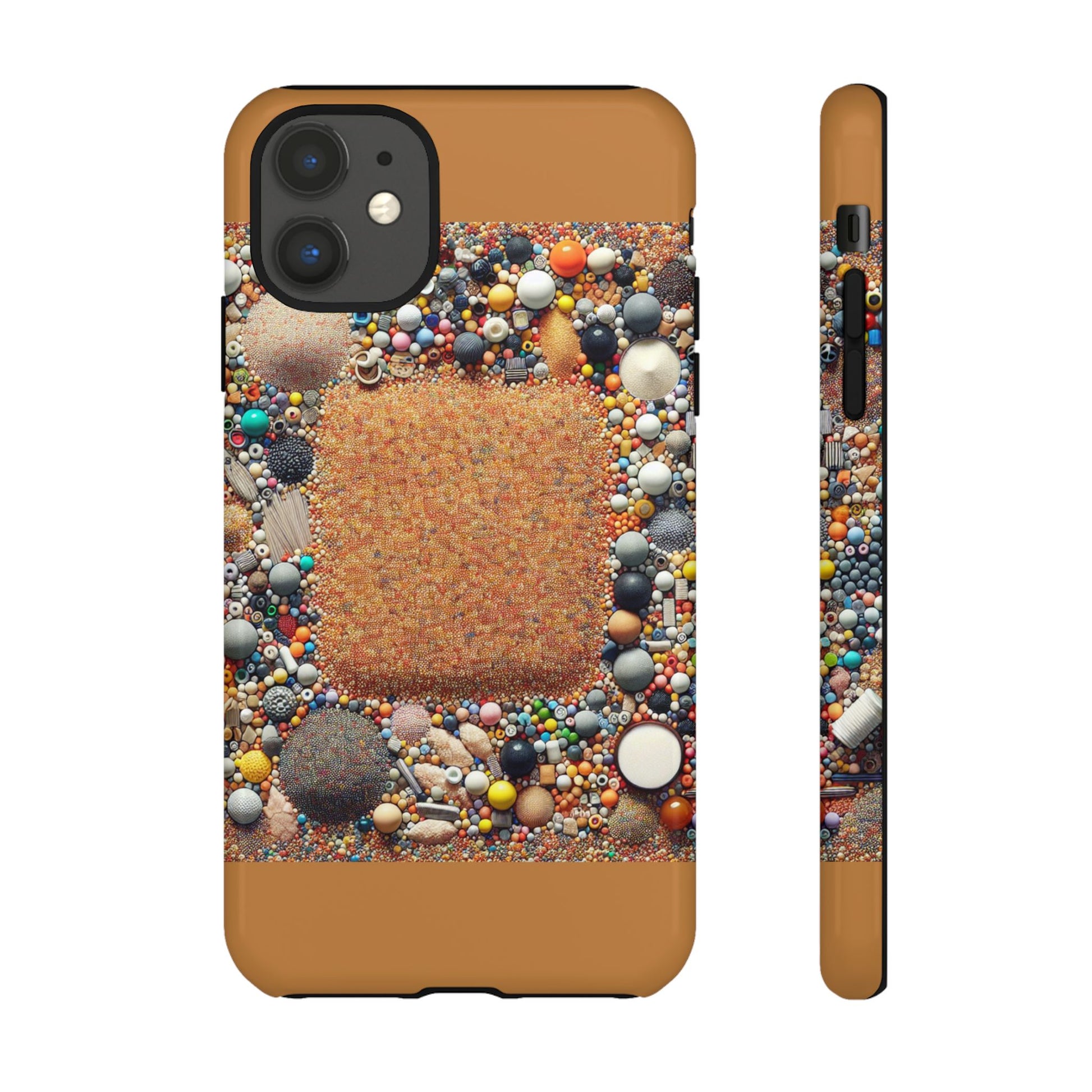 Colorful Phone Case with Unique Texture, Tough Case, Phone Accessory, Trendy Design, Gift for Tech Lovers, Durable Protection
