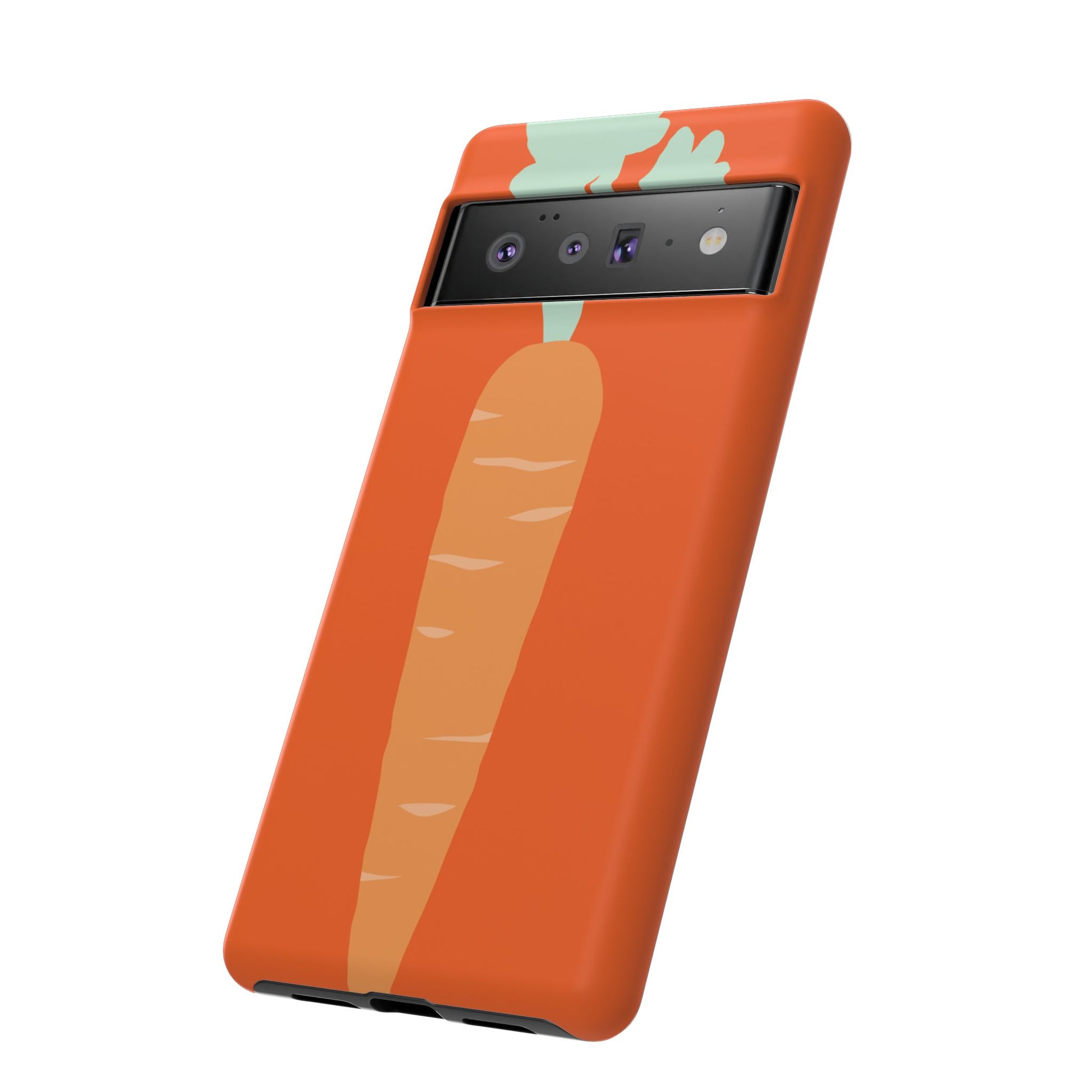Tough Cases Carrot Phone Case, Cute Smartphone Cover, Fun Gift for Garden Lovers, Fall Decor, Vegan Accessories, Colorful Case