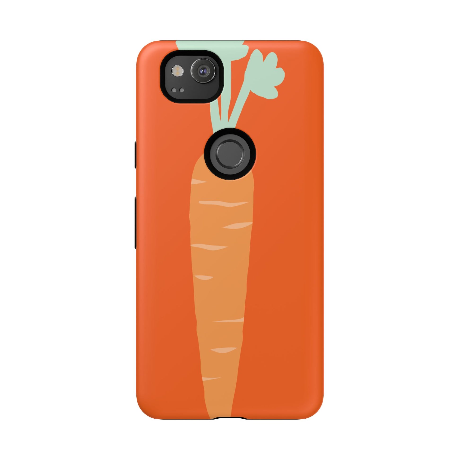 Tough Cases Carrot Phone Case, Cute Smartphone Cover, Fun Gift for Garden Lovers, Fall Decor, Vegan Accessories, Colorful Case