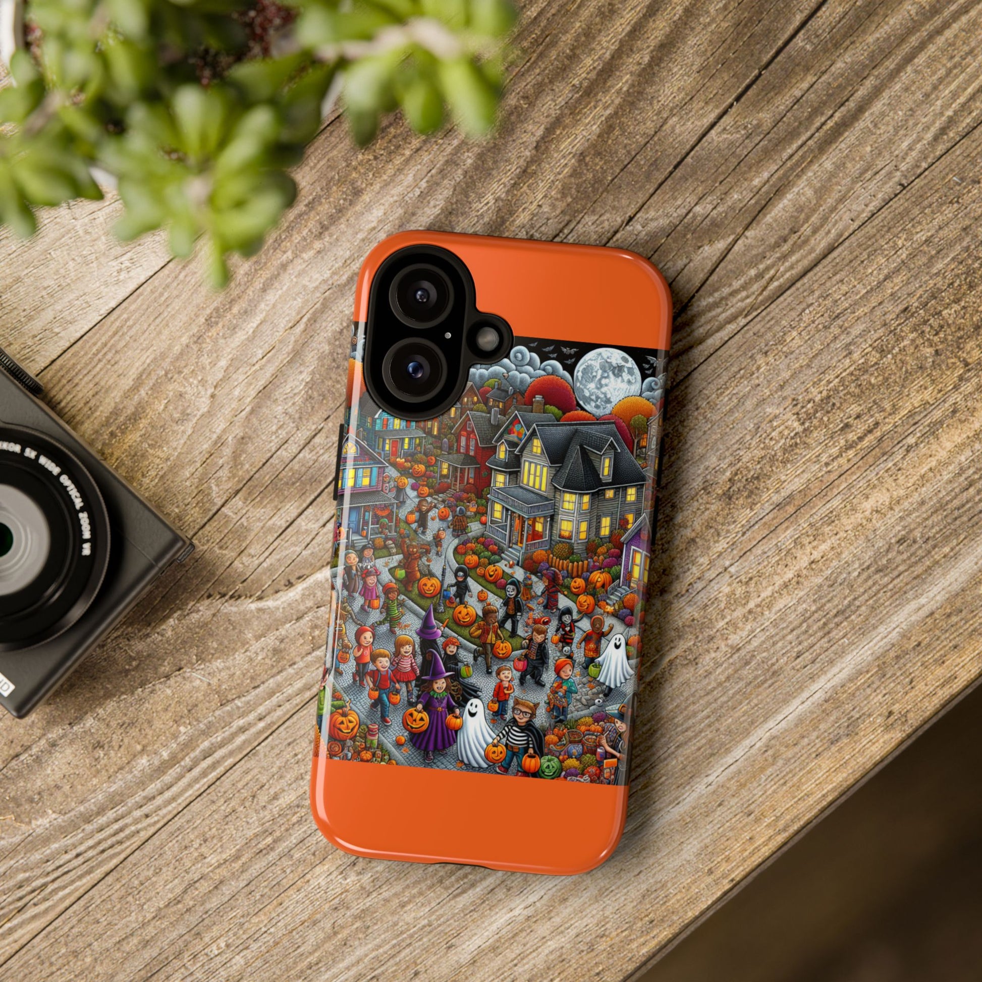 Halloween Phone Case, Tough Cases for Spooky Season, Fall Decor, Trick or Treat, Pumpkin Lovers, Ghost Design