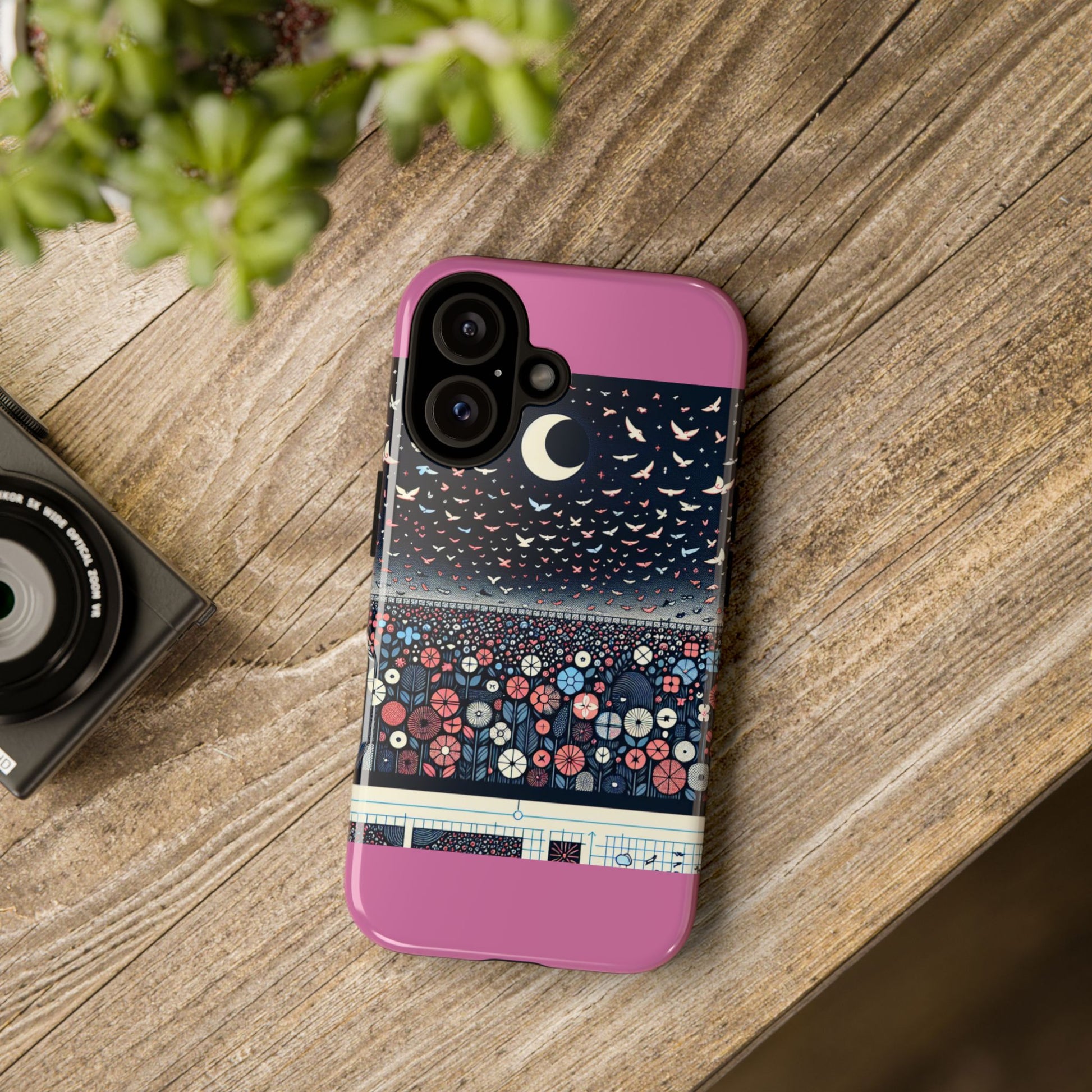 Floral Phone Case, Tough Cases for iPhone, Nature-Inspired Design, Gift for Her, Stylish Protection, Trending Accessory