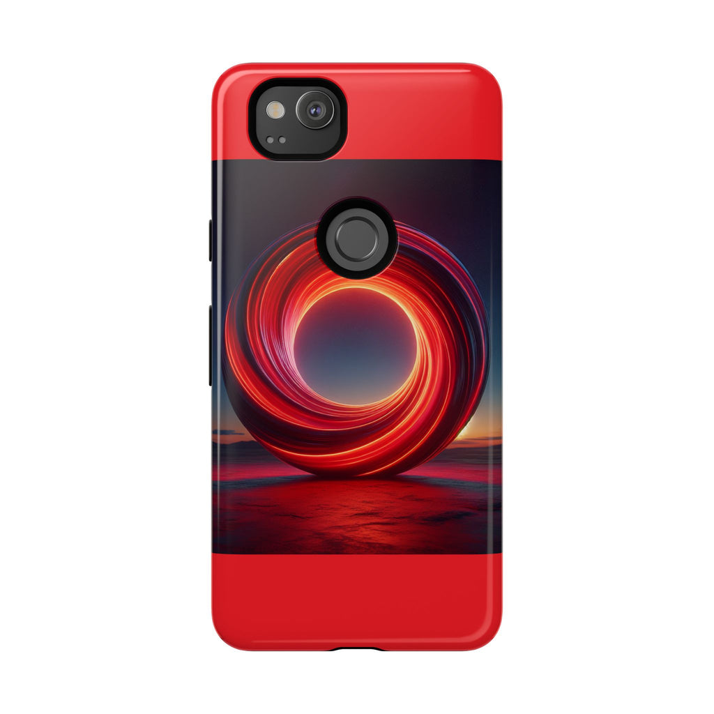 Vibrant Phone Case with Abstract Design, Tough Cases for Tech Lovers, Sleek Protection, Gift for Friends, Customizable Mobile Accessory