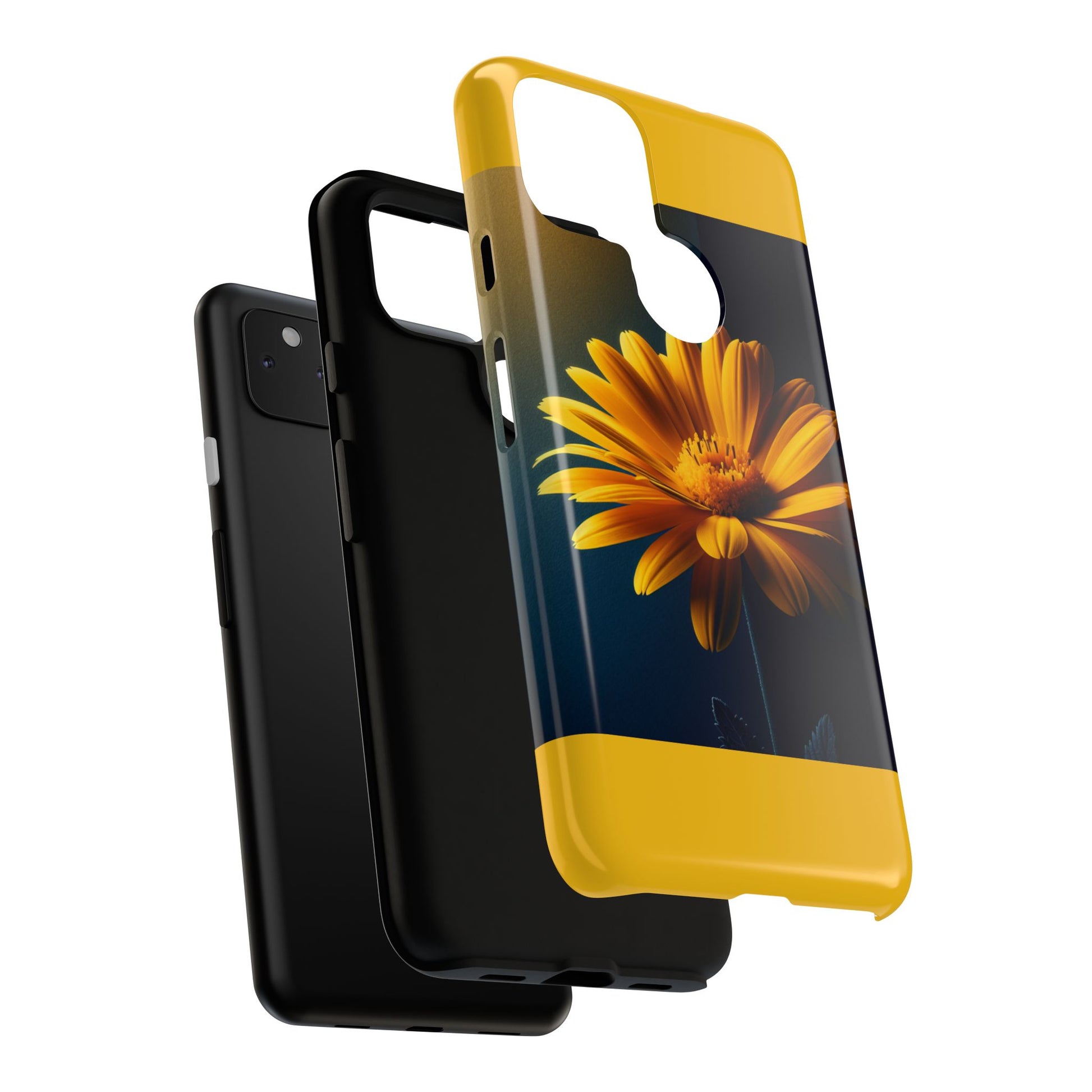 Bright Floral Phone Case | Tough Cases for Nature Lovers, Flower Design, Protective Cover, Gift for Her, Spring Accessories