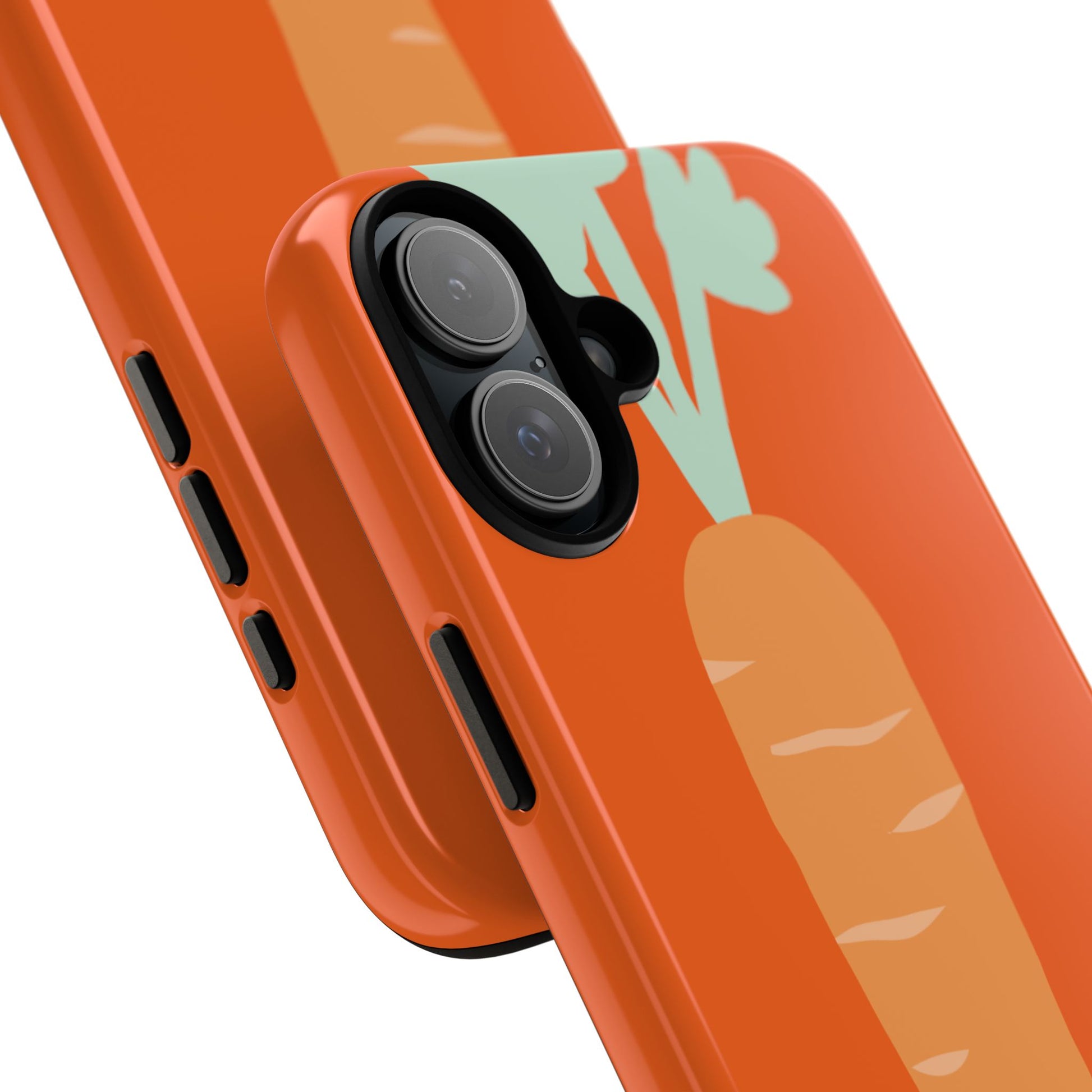 Tough Cases Carrot Phone Case, Cute Smartphone Cover, Fun Gift for Garden Lovers, Fall Decor, Vegan Accessories, Colorful Case