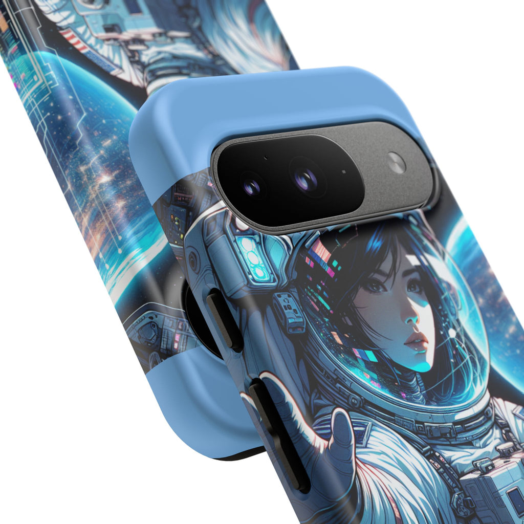 Astronaut Phone Case, Space-Themed Tough Case, Unique Gift for Science Lovers, Trendy Protection for Smartphones, Cool Tech Accessories
