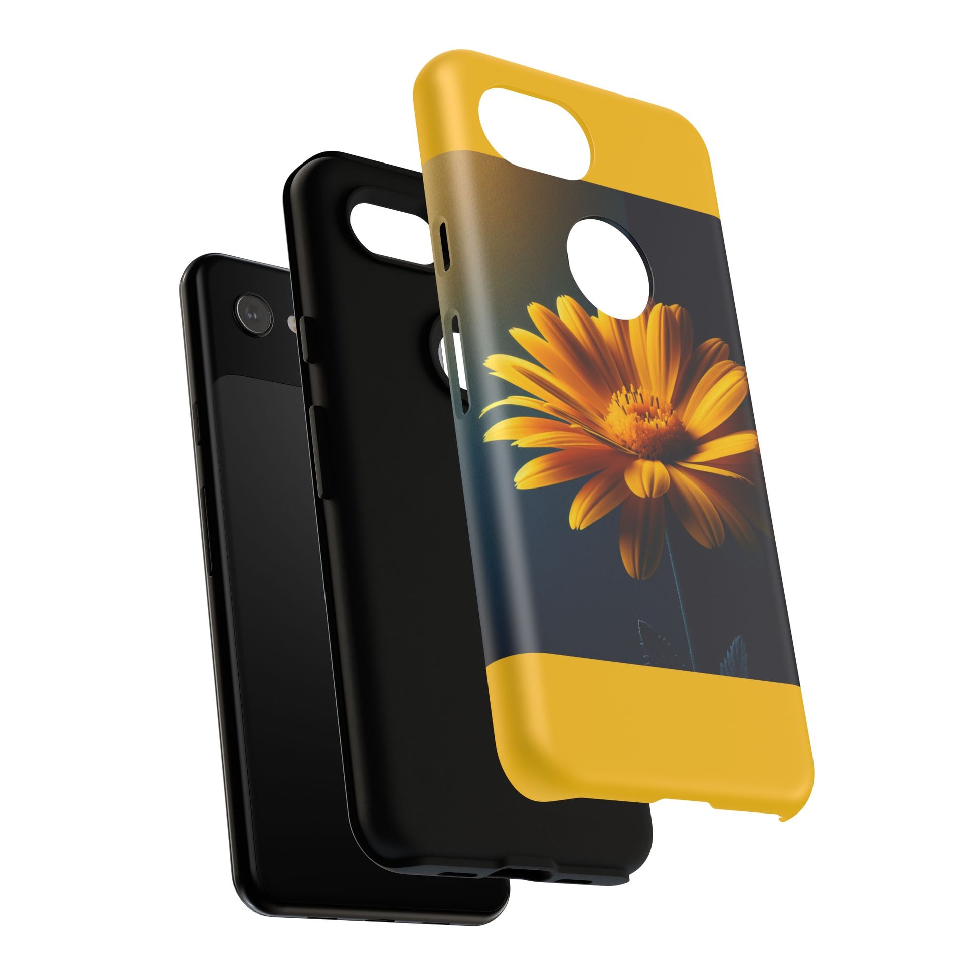 Bright Floral Phone Case | Tough Cases for Nature Lovers, Flower Design, Protective Cover, Gift for Her, Spring Accessories
