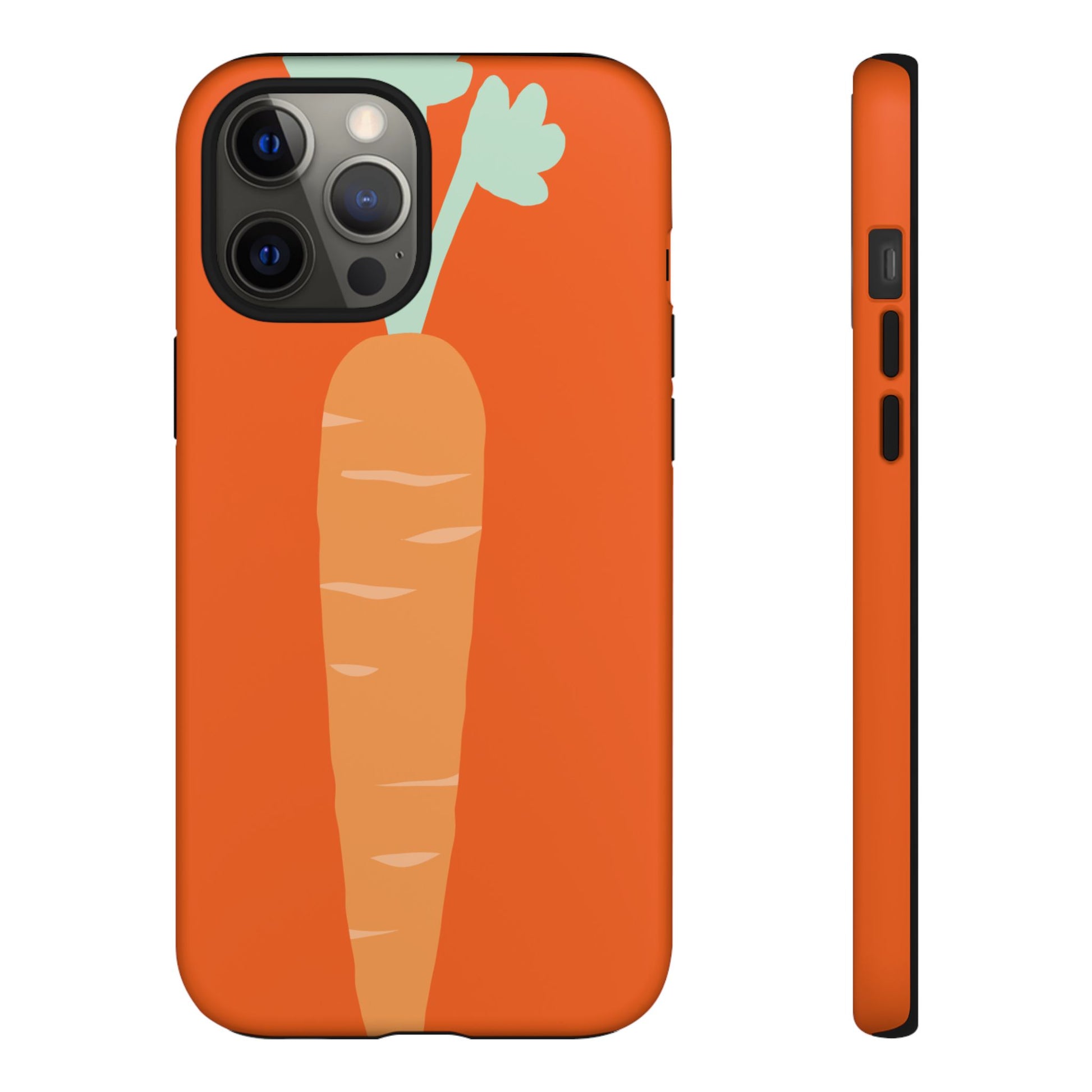 Tough Cases Carrot Phone Case, Cute Smartphone Cover, Fun Gift for Garden Lovers, Fall Decor, Vegan Accessories, Colorful Case
