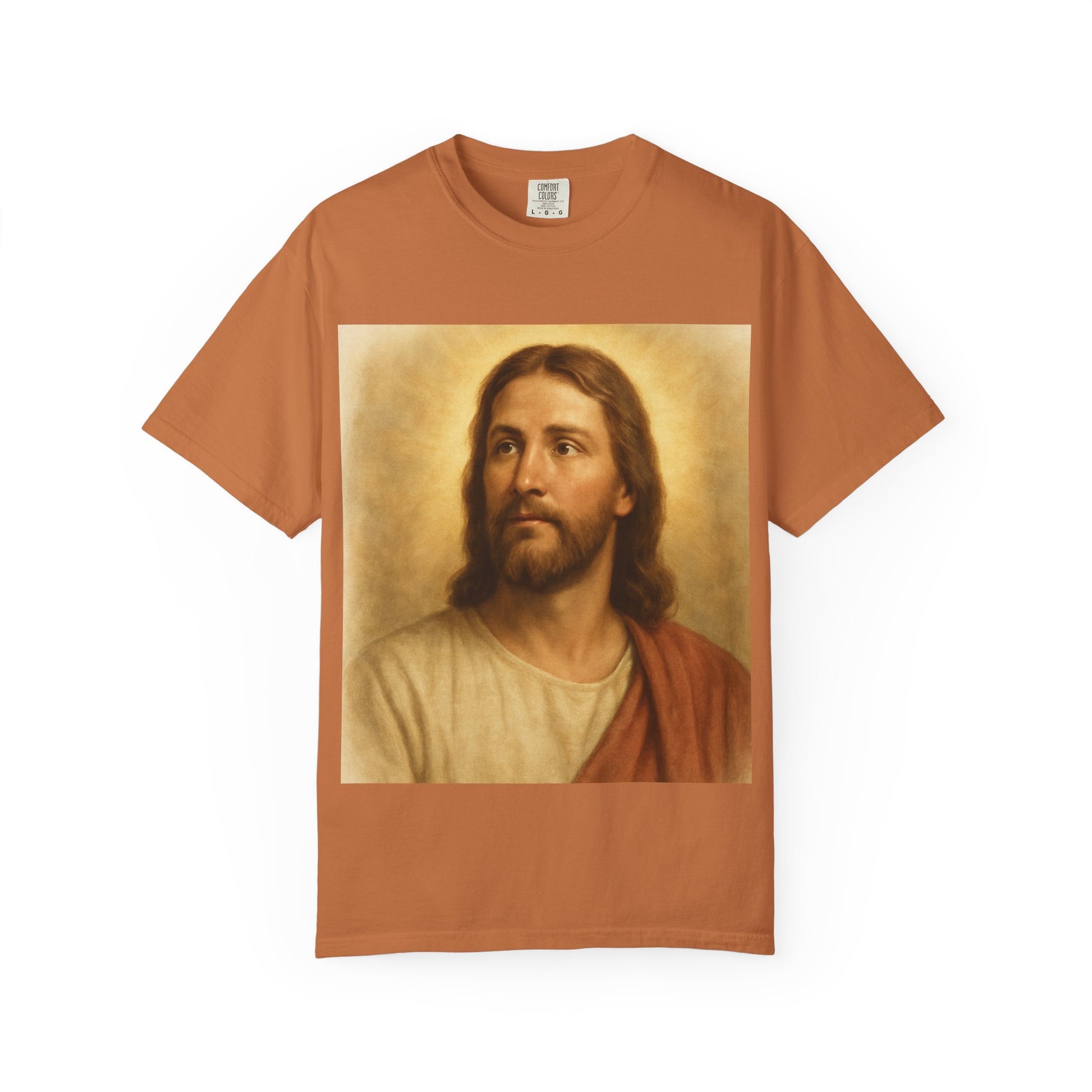 Vintage Religious Graphic T-Shirt - Inspirational Christ Design