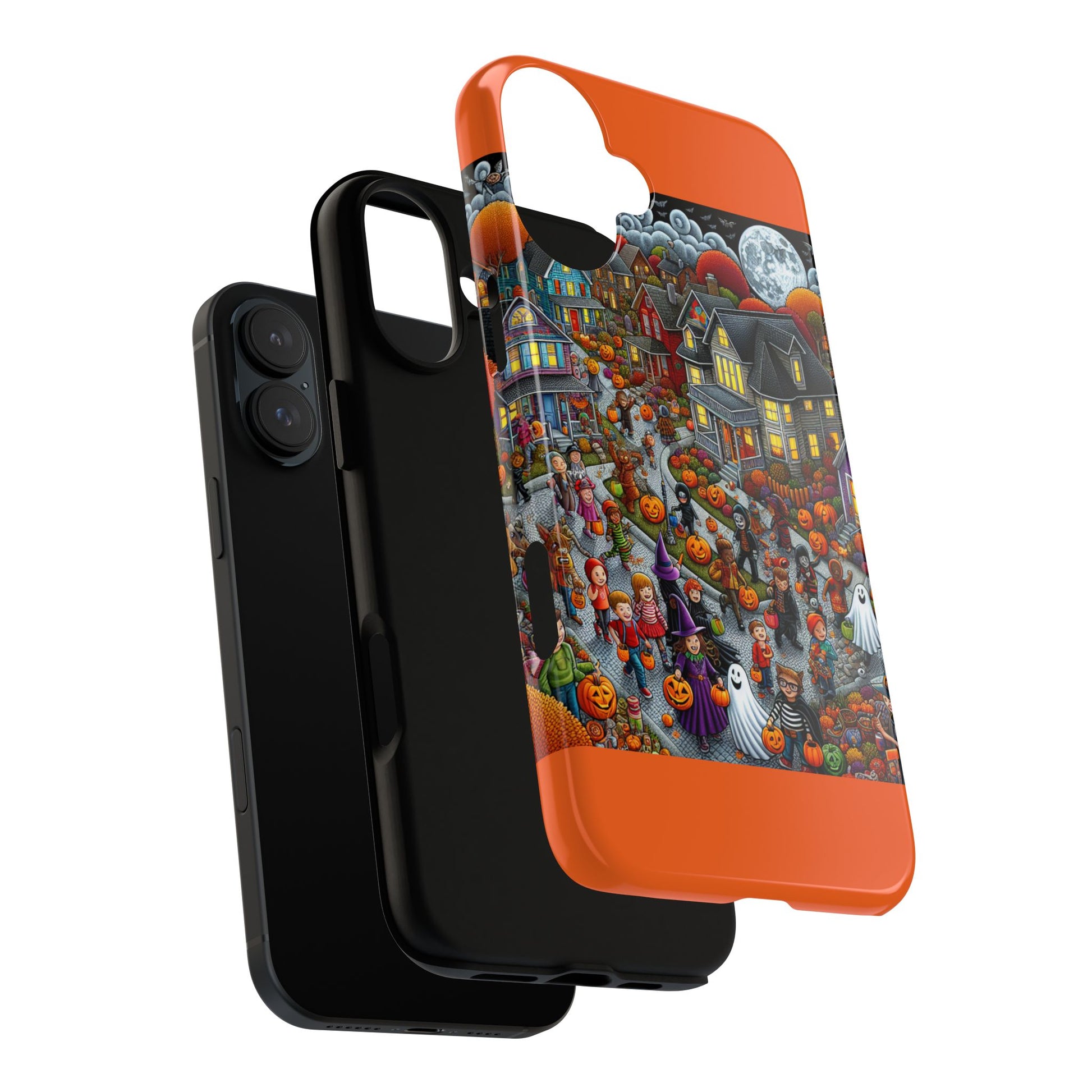 Halloween Phone Case, Tough Cases for Spooky Season, Fall Decor, Trick or Treat, Pumpkin Lovers, Ghost Design