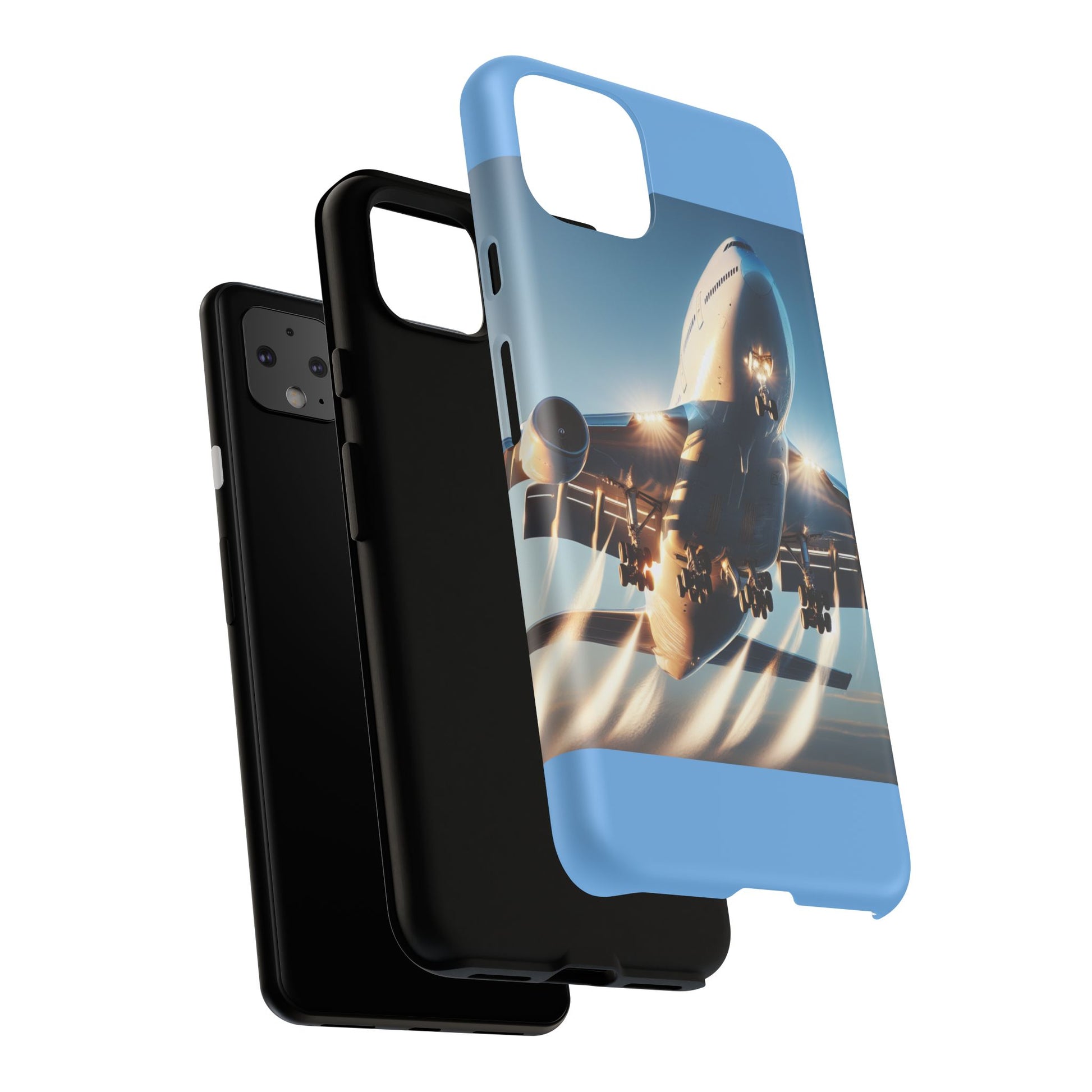 Aviation Phone Case, Tough Protection for Travelers, Airplane Lover Gift, Stylish Cell Cover, Adventure Ready Accessories