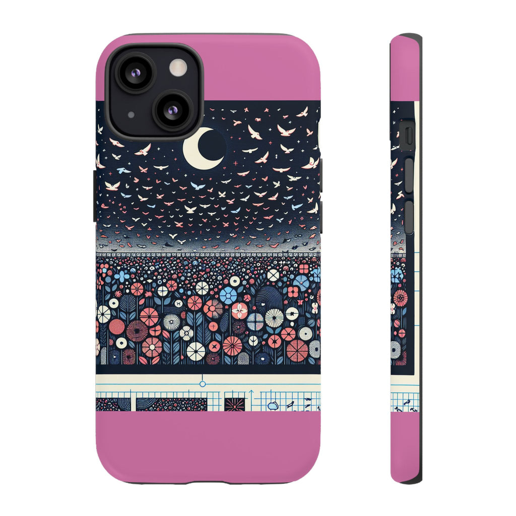 Floral Phone Case, Tough Cases for iPhone, Nature-Inspired Design, Gift for Her, Stylish Protection, Trending Accessory