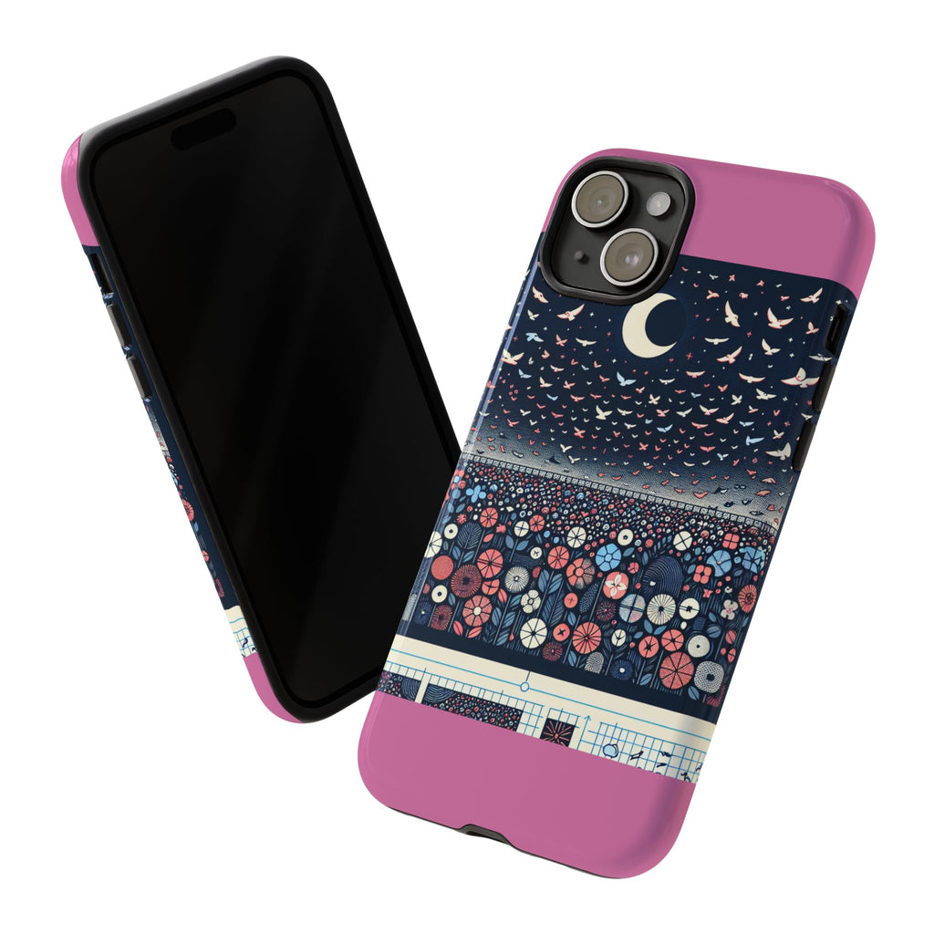 Floral Phone Case, Tough Cases for iPhone, Nature-Inspired Design, Gift for Her, Stylish Protection, Trending Accessory