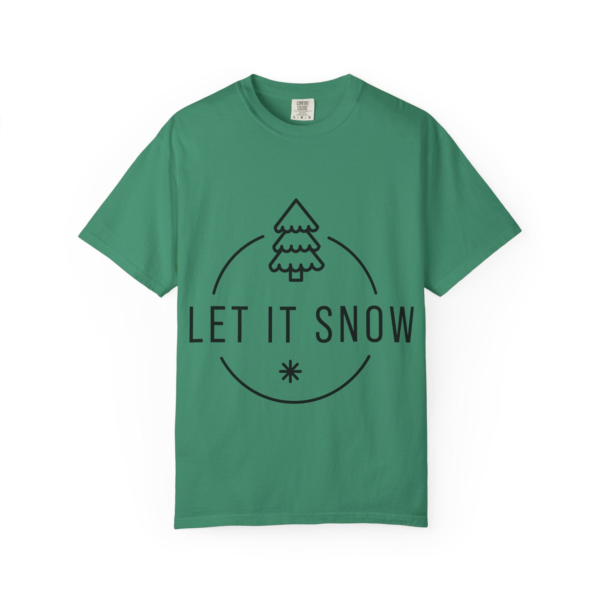 Let It Snow Holiday T-Shirt, Christmas Tee, Winter Apparel, Cozy Gift, Unisex Style