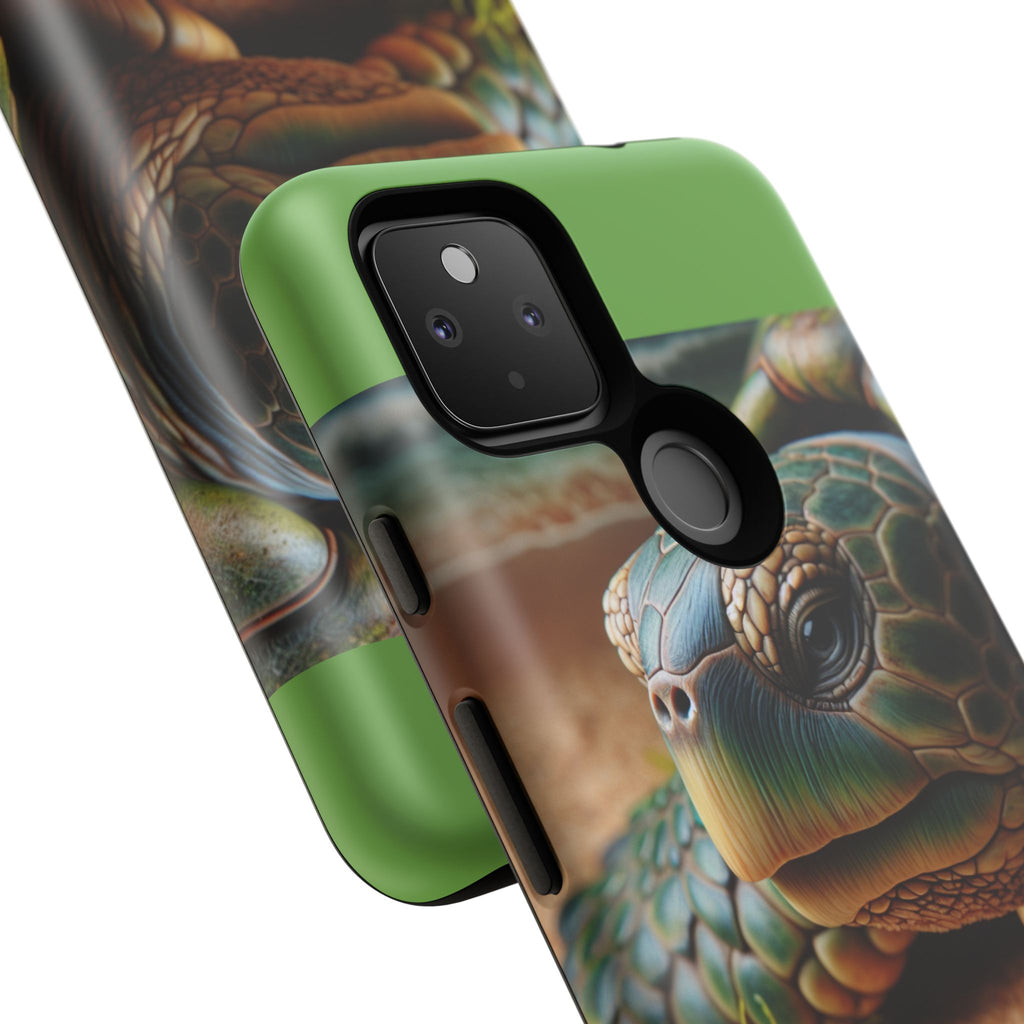 Turtle Phone Case, Sea Life Accessory, Ocean Lover Gift, Nature Inspired Cover, Eco-Friendly Protection