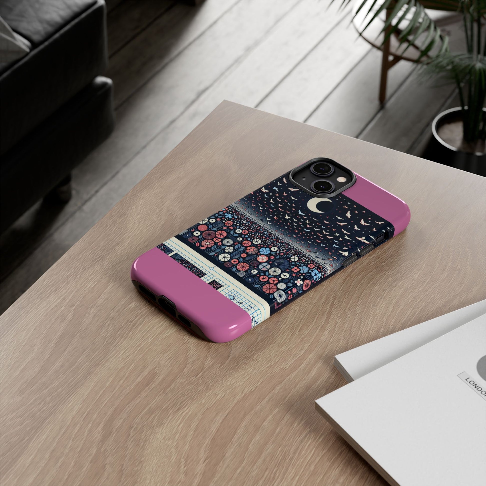Floral Phone Case, Tough Cases for iPhone, Nature-Inspired Design, Gift for Her, Stylish Protection, Trending Accessory