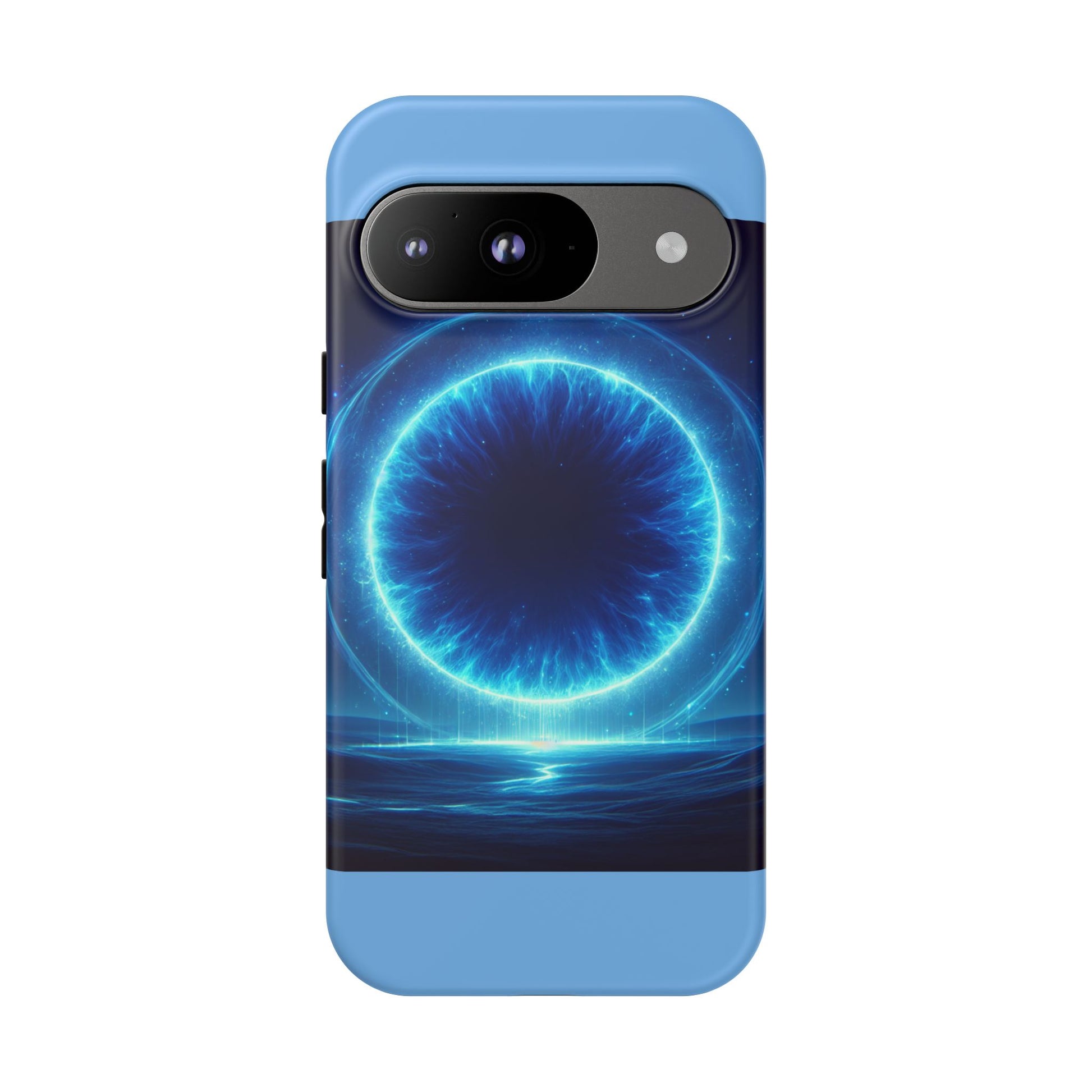 Blue Galaxy Phone Case, Tough Phone Cover, Cosmic Protection Case, Space Design, Gift for Space Lovers