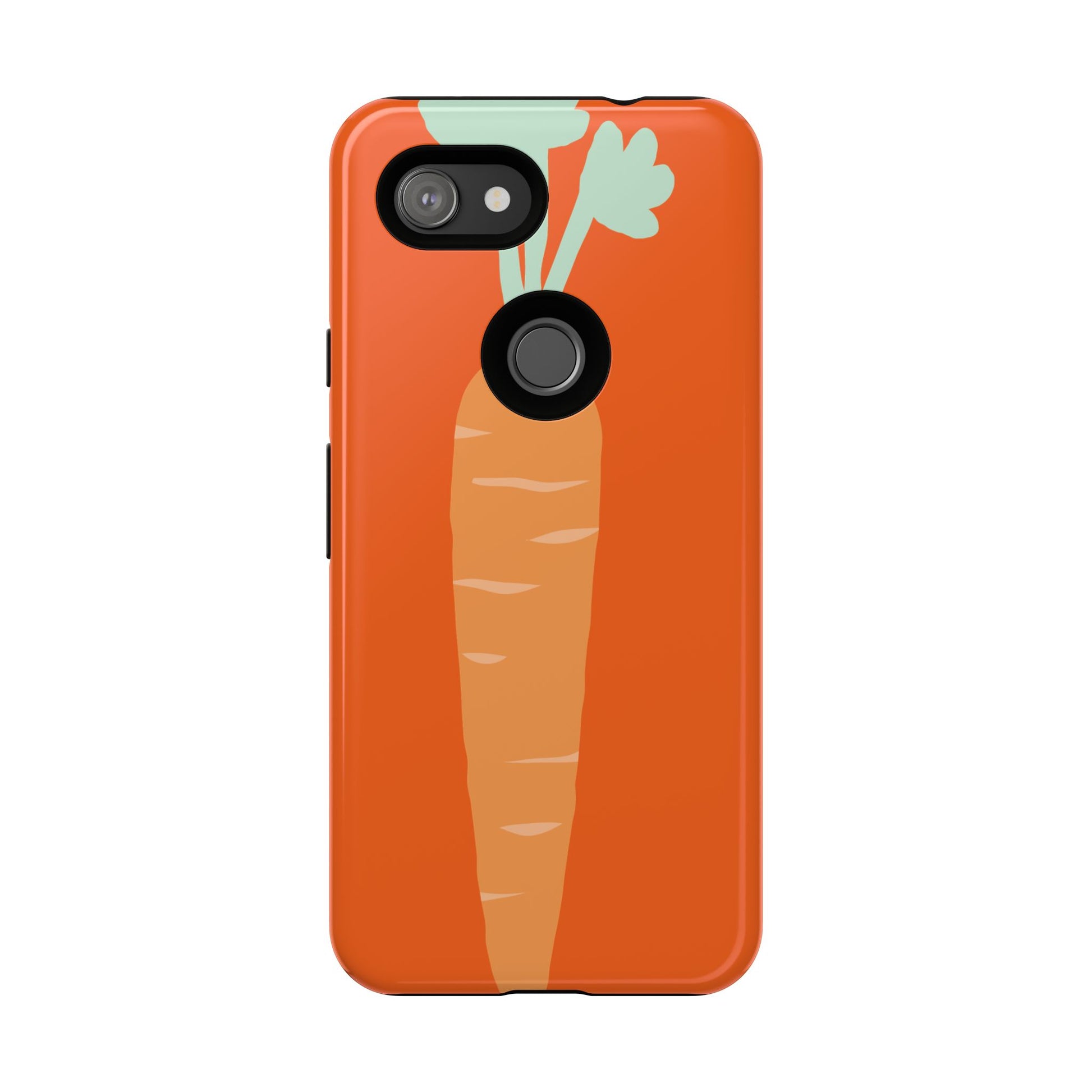 Tough Cases Carrot Phone Case, Cute Smartphone Cover, Fun Gift for Garden Lovers, Fall Decor, Vegan Accessories, Colorful Case