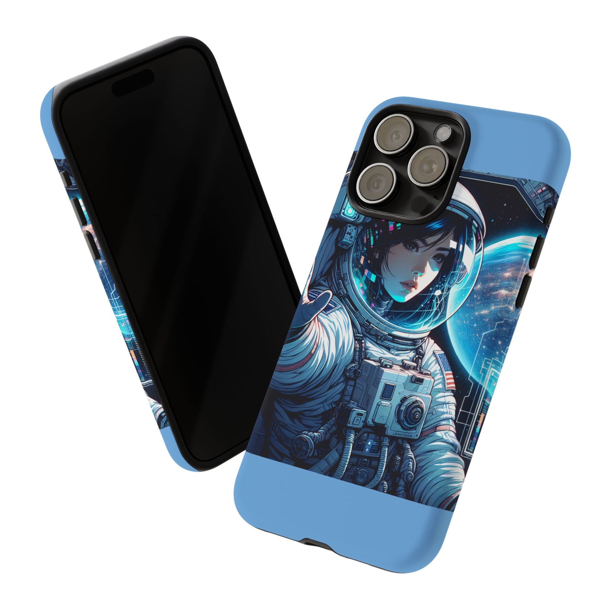 Astronaut Phone Case, Space-Themed Tough Case, Unique Gift for Science Lovers, Trendy Protection for Smartphones, Cool Tech Accessories