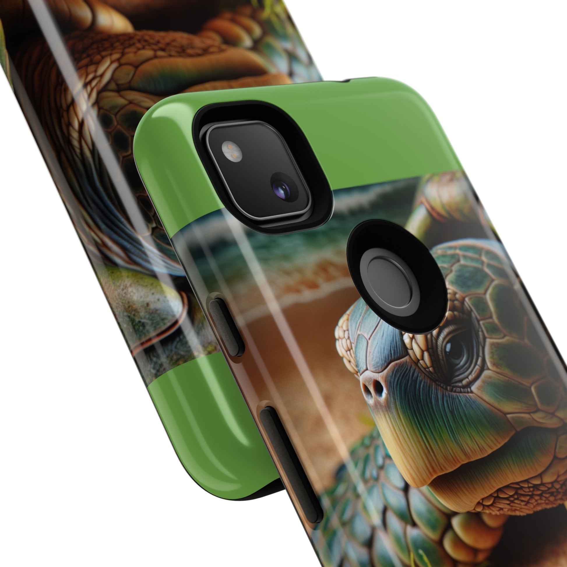 Turtle Phone Case, Sea Life Accessory, Ocean Lover Gift, Nature Inspired Cover, Eco-Friendly Protection