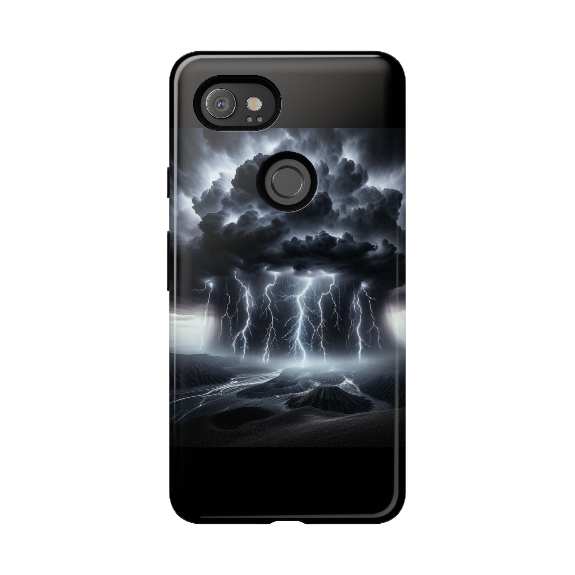 Tough Cases for the Bold: Stormy Thunder Phone Case, Lightning Protection, Durable Cover for Adventurers, Unique Gift for Nature [...]