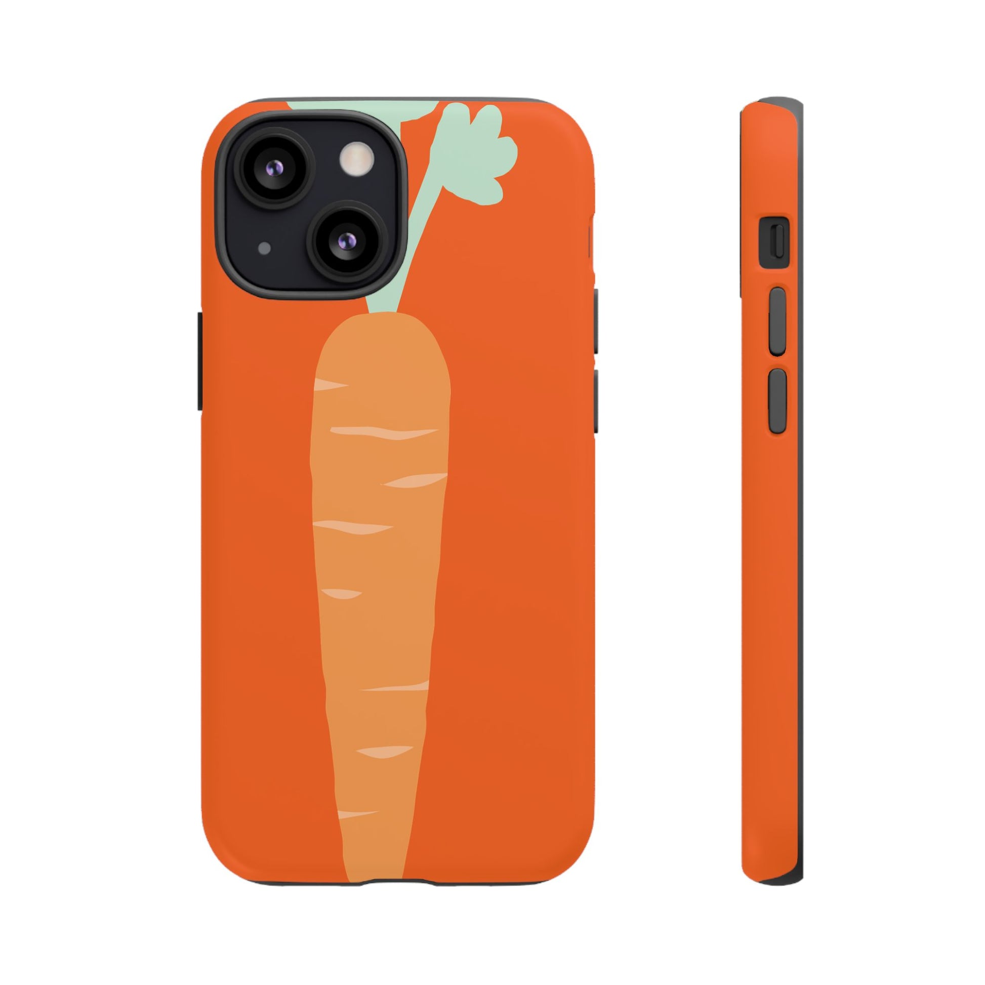 Tough Cases Carrot Phone Case, Cute Smartphone Cover, Fun Gift for Garden Lovers, Fall Decor, Vegan Accessories, Colorful Case
