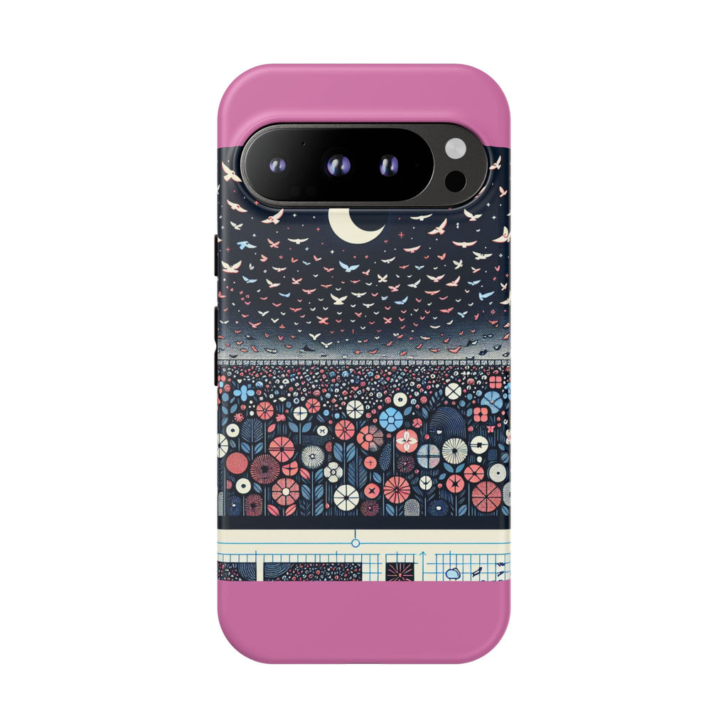 Floral Phone Case, Tough Cases for iPhone, Nature-Inspired Design, Gift for Her, Stylish Protection, Trending Accessory