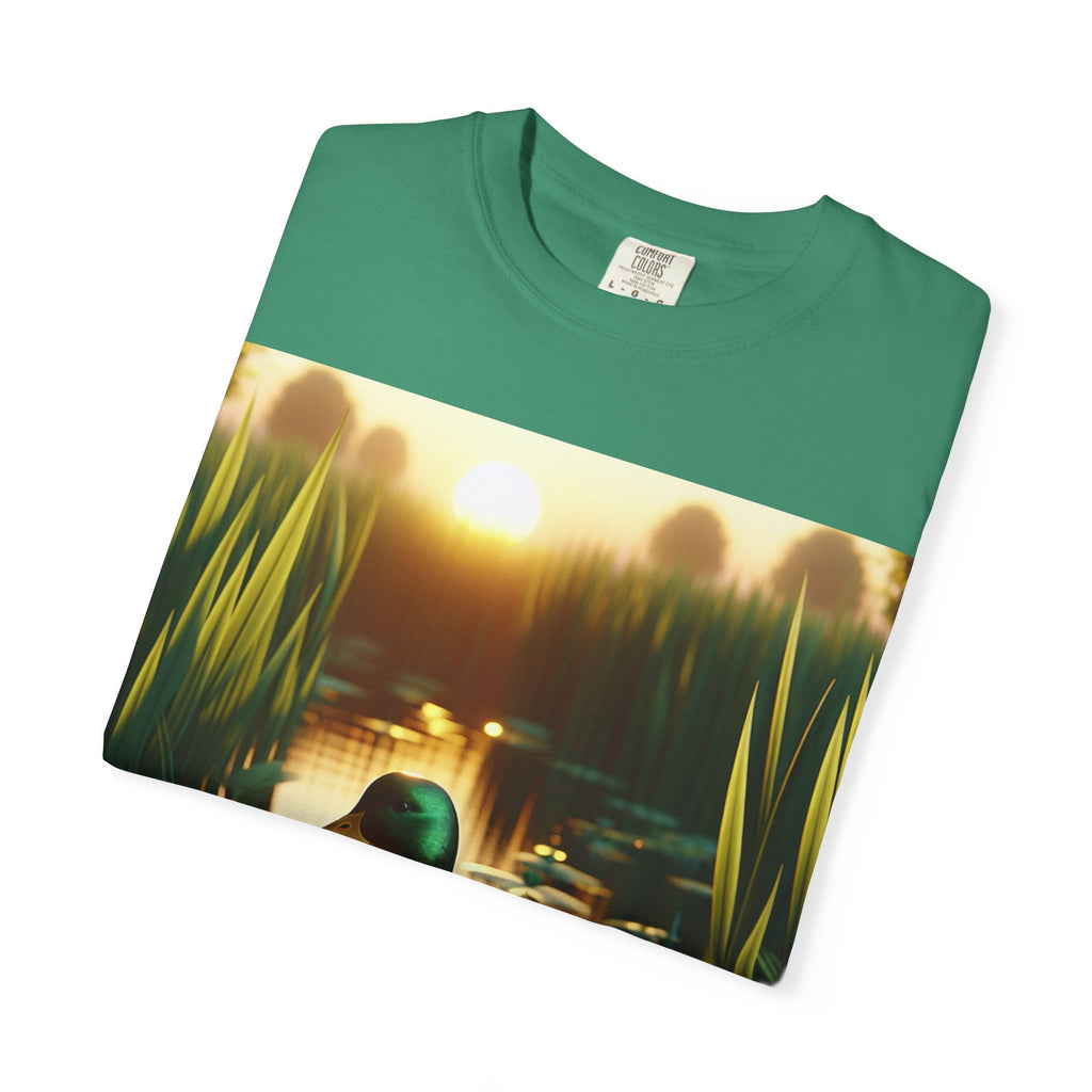 Nature-Inspired Duck T-Shirt for Outdoor Lovers, Eco-Friendly Gift, Summer Wear, Wildlife Enthusiasts, Casual Fashion