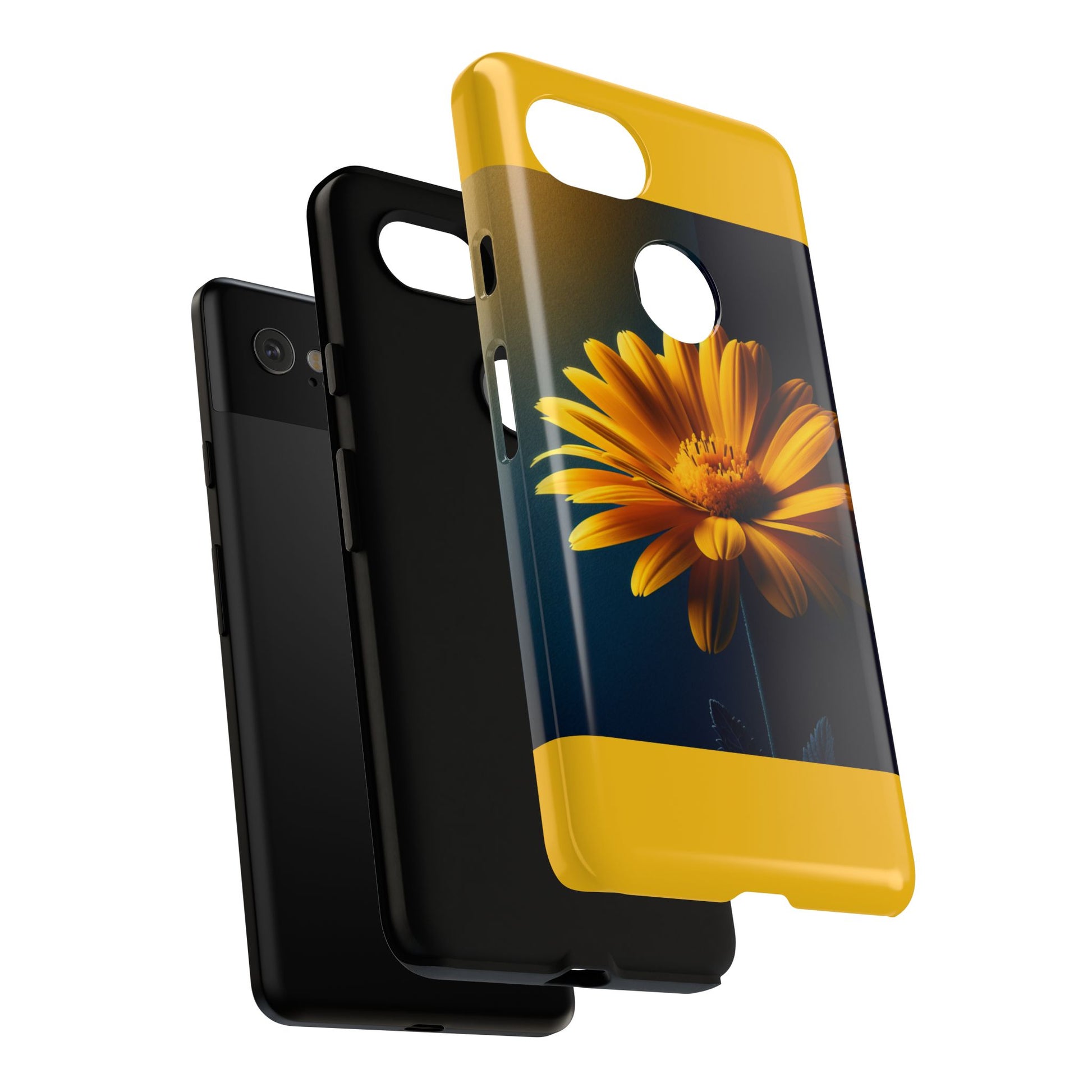 Bright Floral Phone Case | Tough Cases for Nature Lovers, Flower Design, Protective Cover, Gift for Her, Spring Accessories
