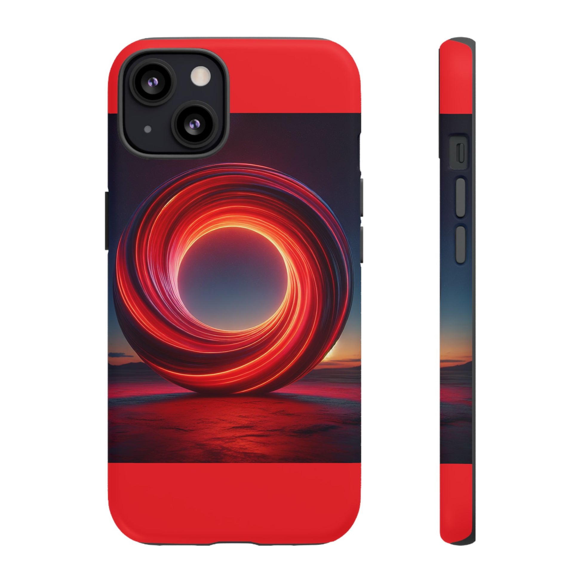 Vibrant Phone Case with Abstract Design, Tough Cases for Tech Lovers, Sleek Protection, Gift for Friends, Customizable Mobile Accessory
