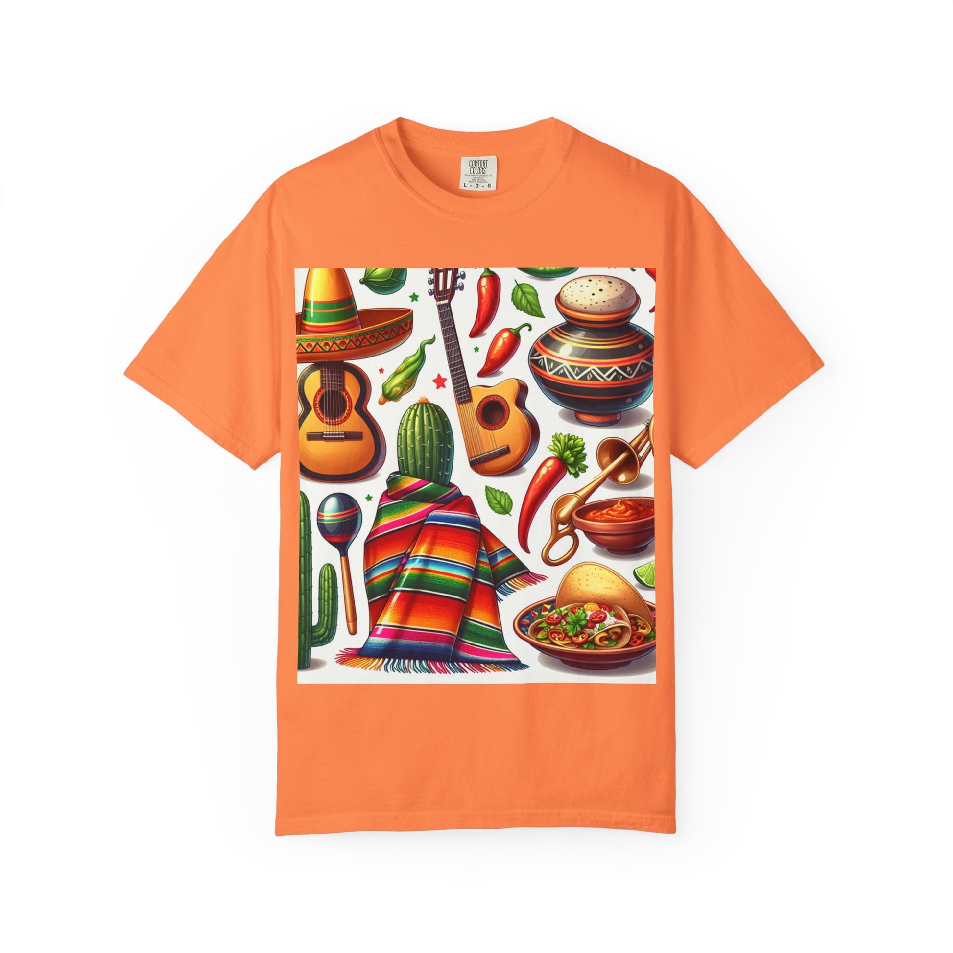 Vibrant Fiesta T-Shirt – Perfect for Celebrations! | Casual Tee, Summer Vibe, Music Festival, Gift Idea, Unisex Apparel