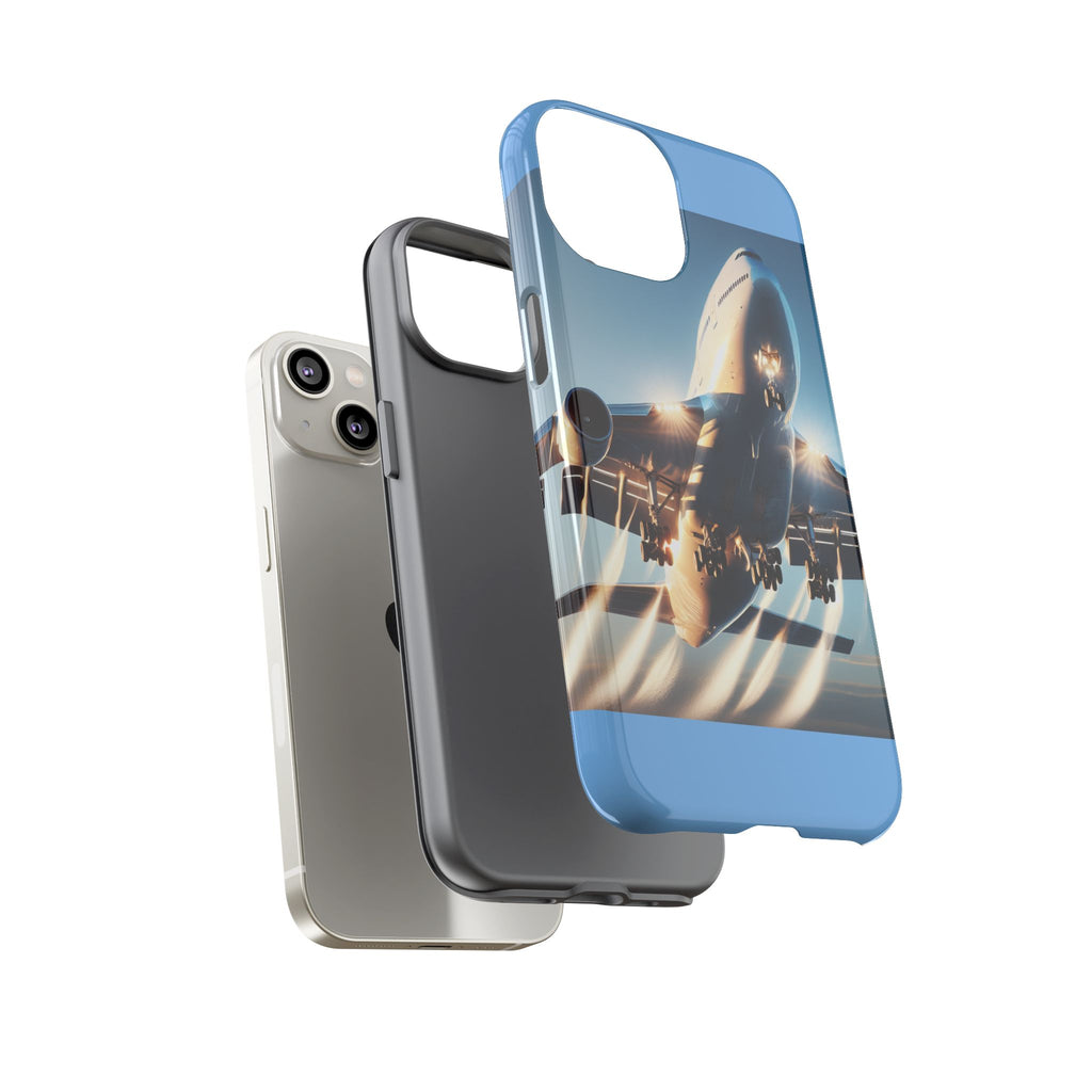 Aviation Phone Case, Tough Protection for Travelers, Airplane Lover Gift, Stylish Cell Cover, Adventure Ready Accessories