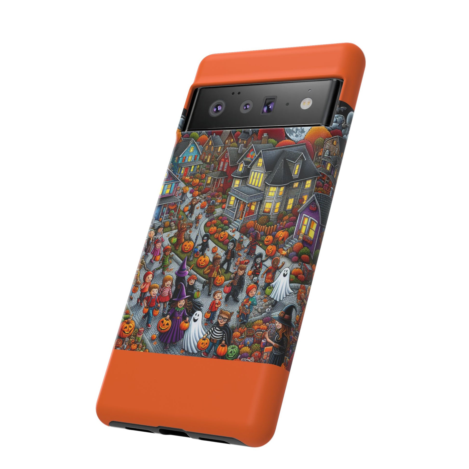 Halloween Phone Case, Tough Cases for Spooky Season, Fall Decor, Trick or Treat, Pumpkin Lovers, Ghost Design