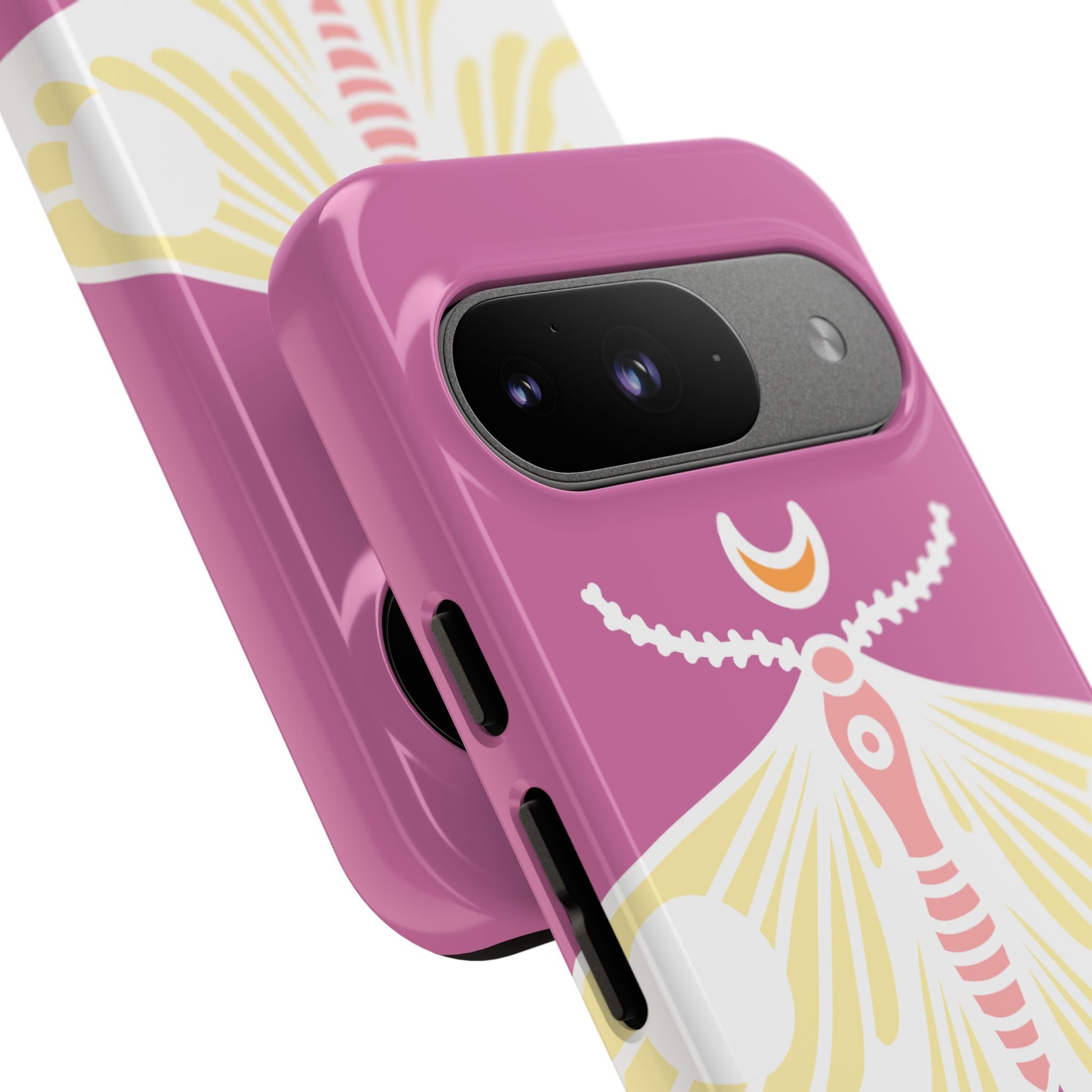 Colorful Moth Phone Case | Tough Cases for iPhone, Unique Gift, Nature Lovers, Boho Style, Trendy Accessories