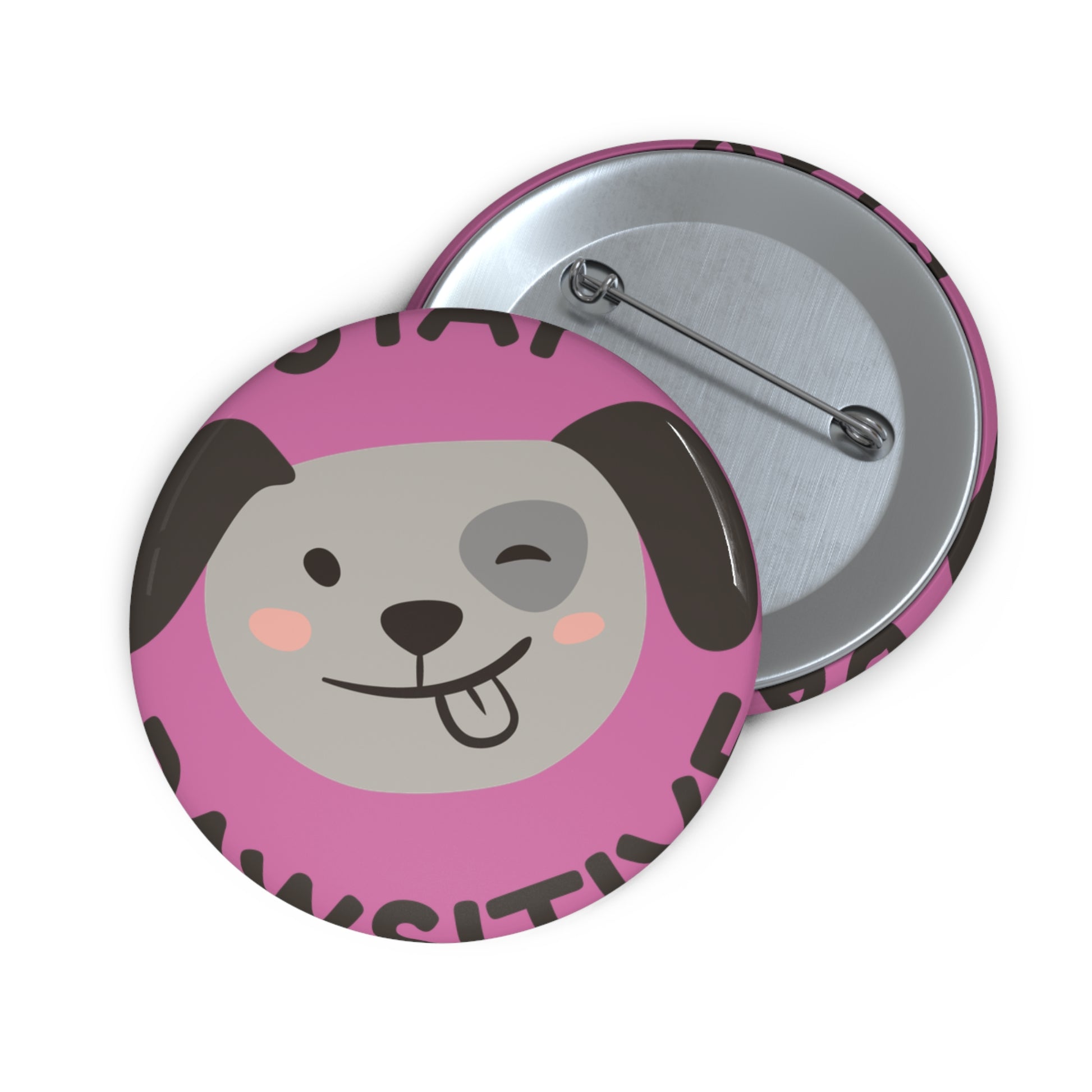 Custom Dog Themed Pin Buttons, Cute Badge Pins for Dog Lovers, Fun Accessories for Jacket, Backpack, Pet Lovers Gifts, Animal Pins