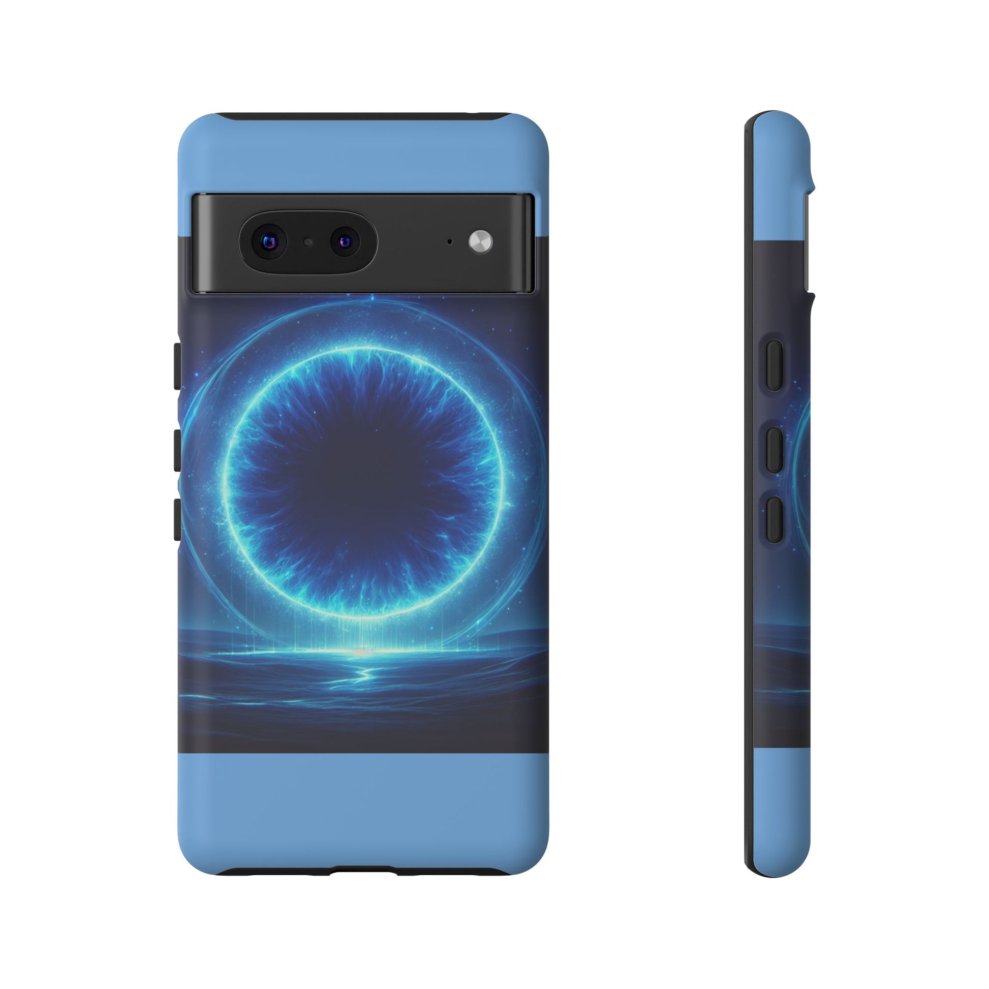 Blue Galaxy Phone Case, Tough Phone Cover, Cosmic Protection Case, Space Design, Gift for Space Lovers