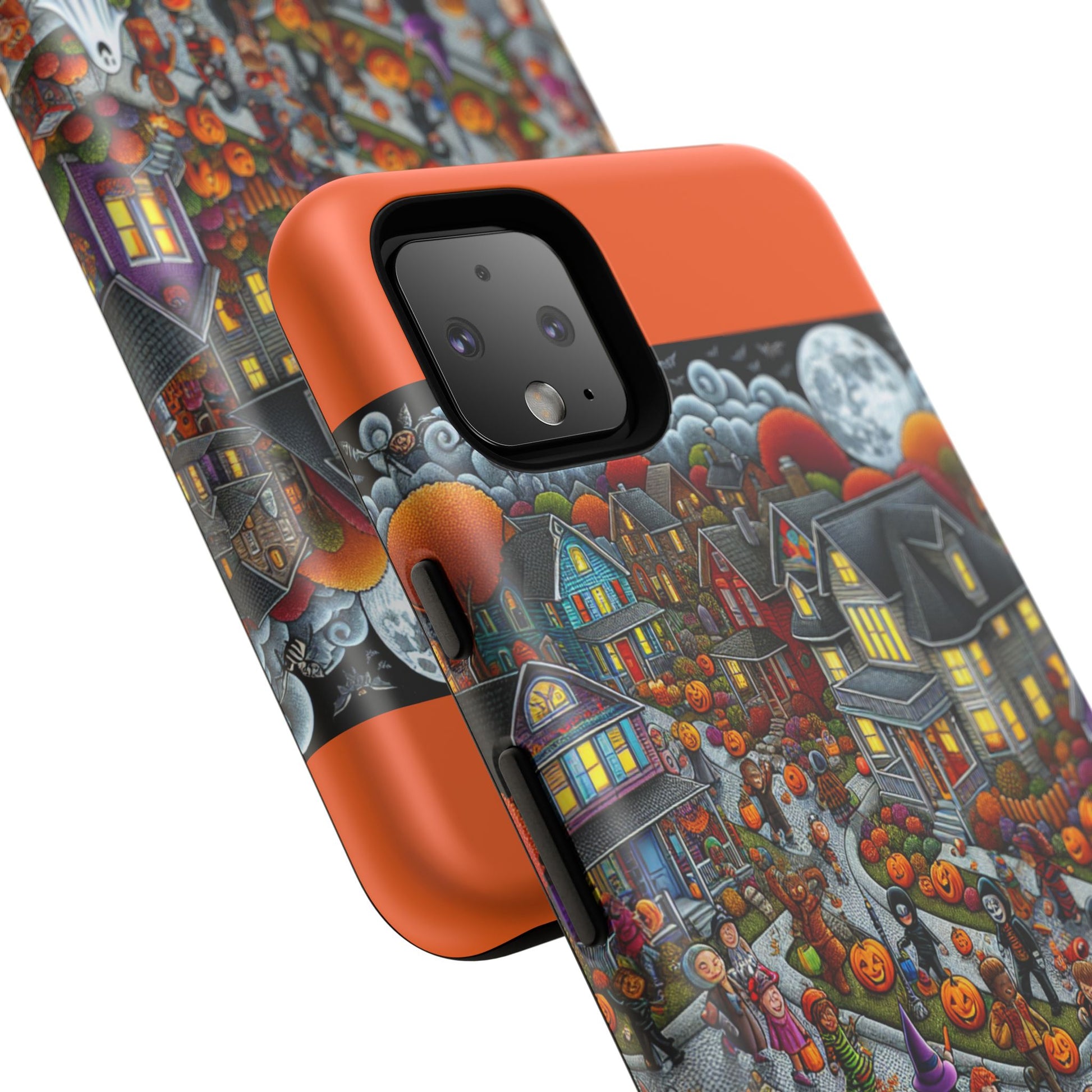 Halloween Phone Case, Tough Cases for Spooky Season, Fall Decor, Trick or Treat, Pumpkin Lovers, Ghost Design