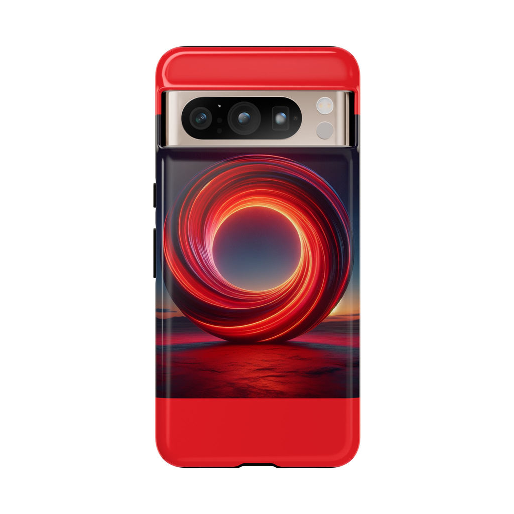 Vibrant Phone Case with Abstract Design, Tough Cases for Tech Lovers, Sleek Protection, Gift for Friends, Customizable Mobile Accessory