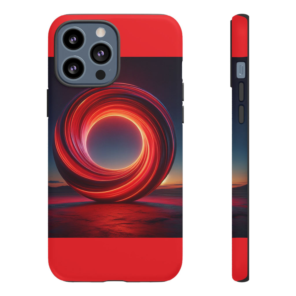 Vibrant Phone Case with Abstract Design, Tough Cases for Tech Lovers, Sleek Protection, Gift for Friends, Customizable Mobile Accessory