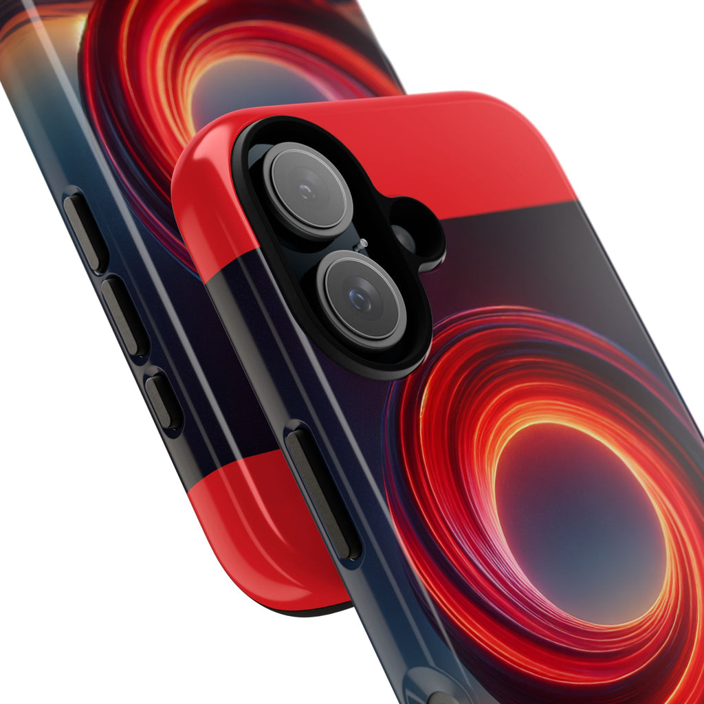 Vibrant Phone Case with Abstract Design, Tough Cases for Tech Lovers, Sleek Protection, Gift for Friends, Customizable Mobile Accessory