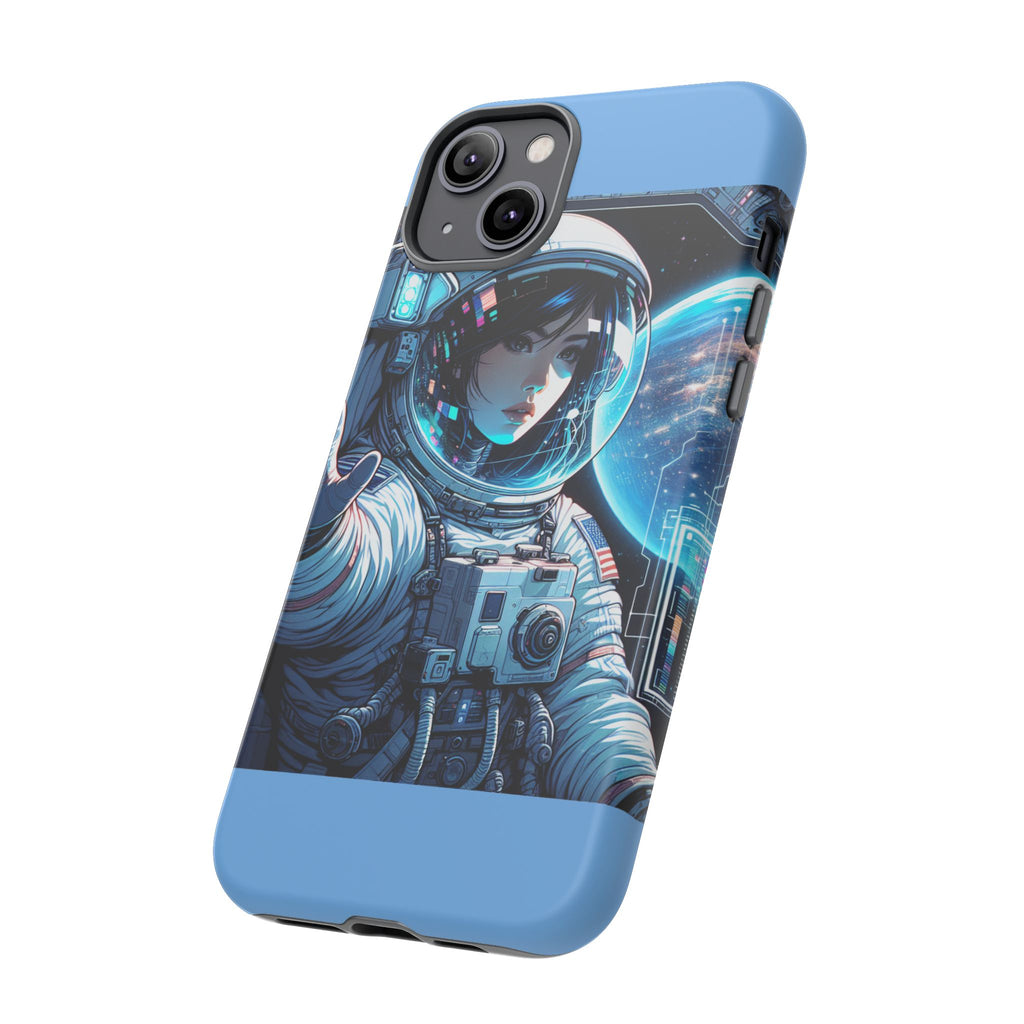 Astronaut Phone Case, Space-Themed Tough Case, Unique Gift for Science Lovers, Trendy Protection for Smartphones, Cool Tech Accessories