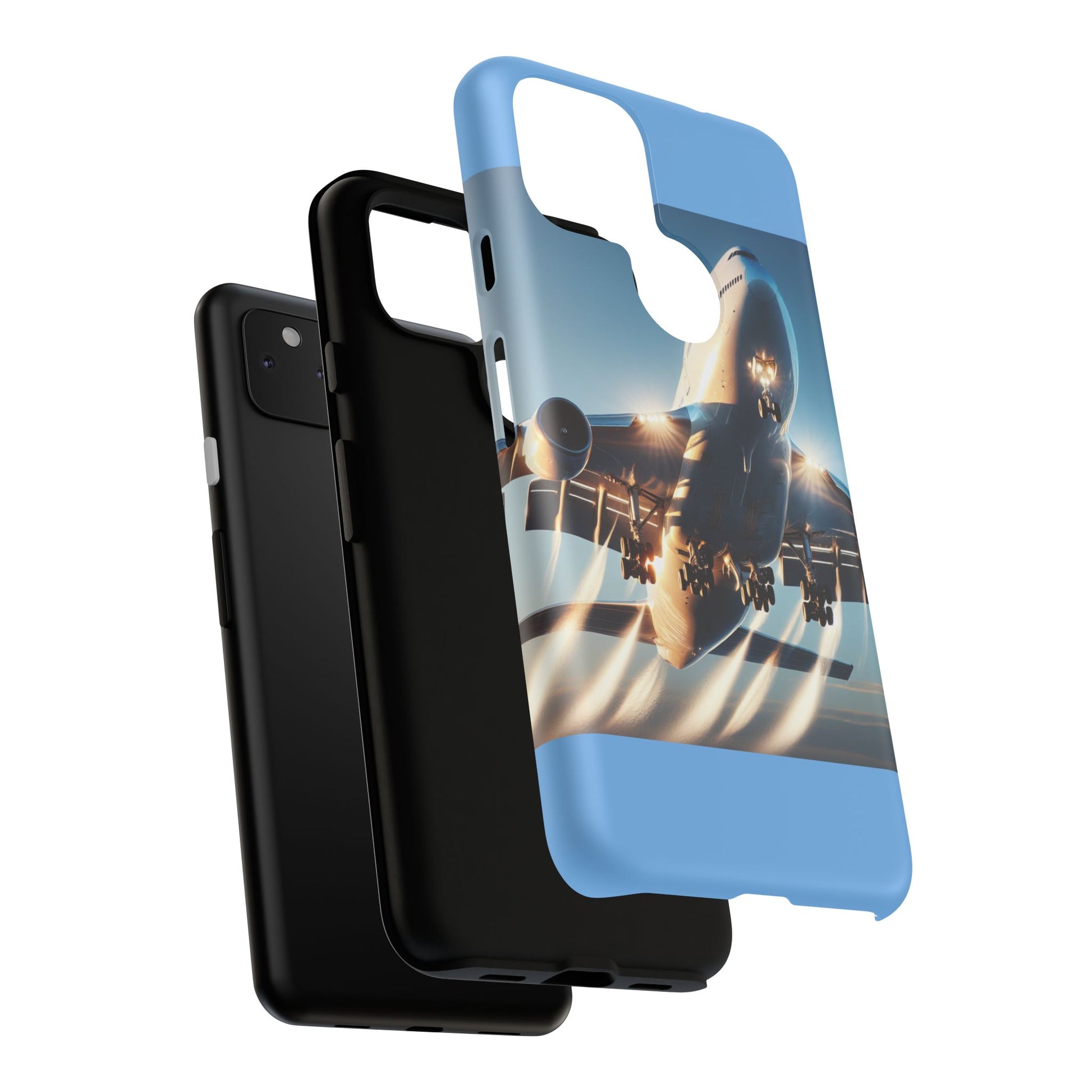 Aviation Phone Case, Tough Protection for Travelers, Airplane Lover Gift, Stylish Cell Cover, Adventure Ready Accessories