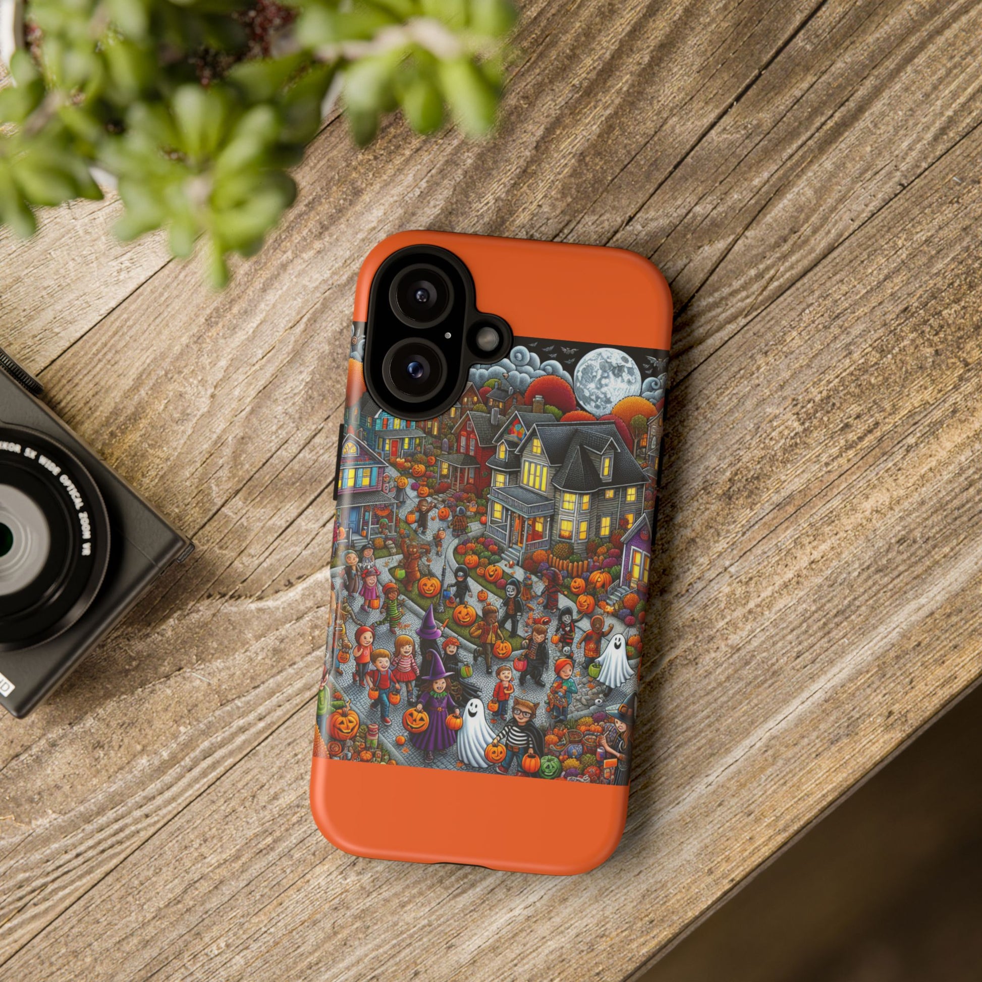 Halloween Phone Case, Tough Cases for Spooky Season, Fall Decor, Trick or Treat, Pumpkin Lovers, Ghost Design