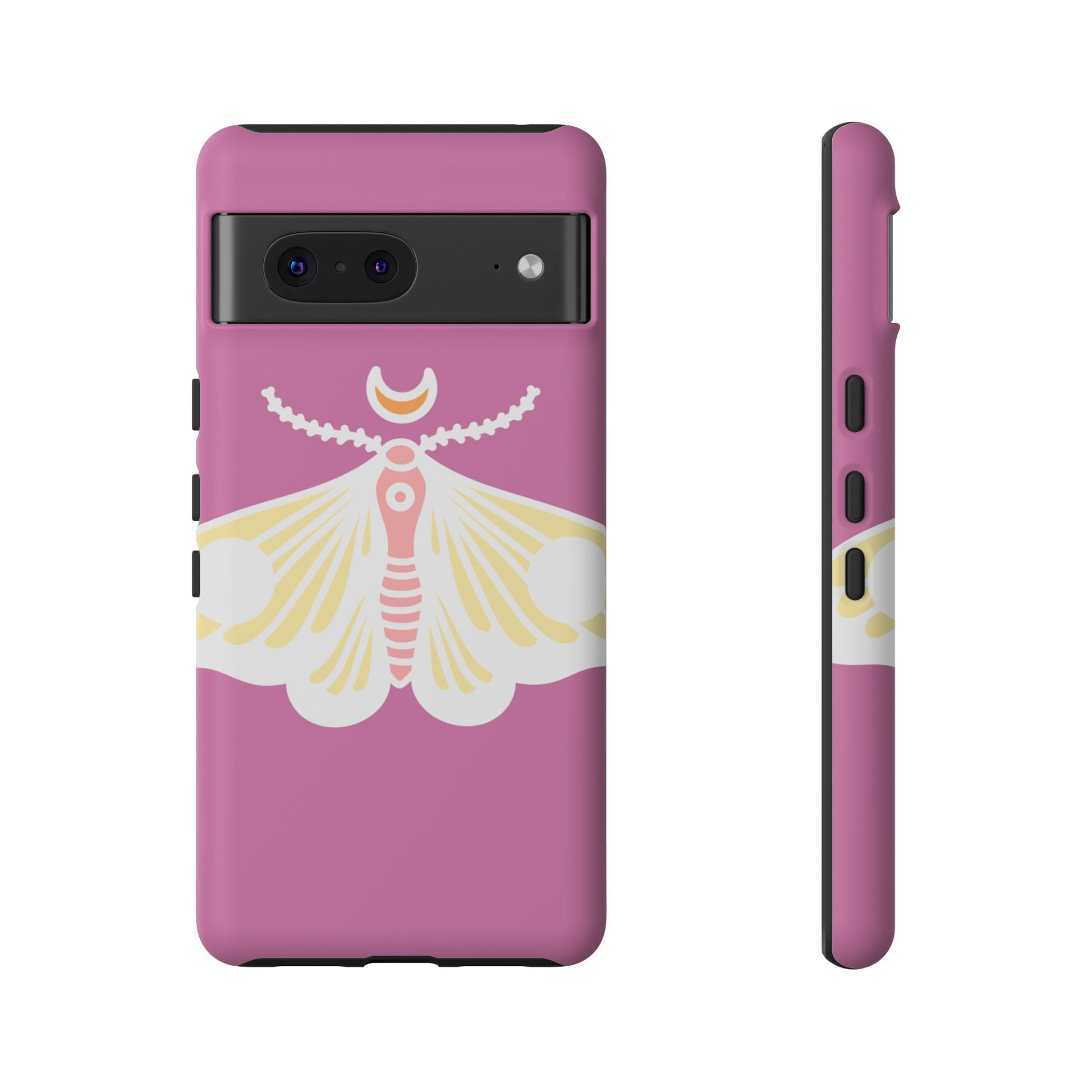 Colorful Moth Phone Case | Tough Cases for iPhone, Unique Gift, Nature Lovers, Boho Style, Trendy Accessories