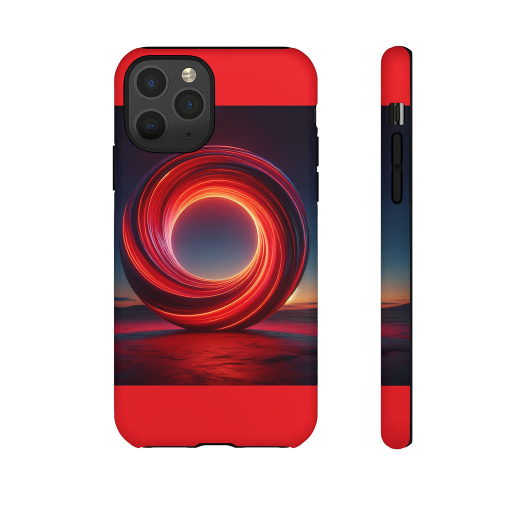 Vibrant Phone Case with Abstract Design, Tough Cases for Tech Lovers, Sleek Protection, Gift for Friends, Customizable Mobile Accessory