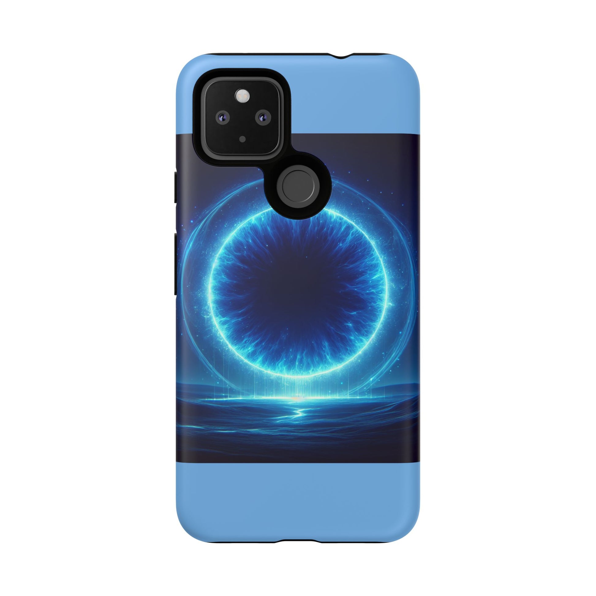Blue Galaxy Phone Case, Tough Phone Cover, Cosmic Protection Case, Space Design, Gift for Space Lovers