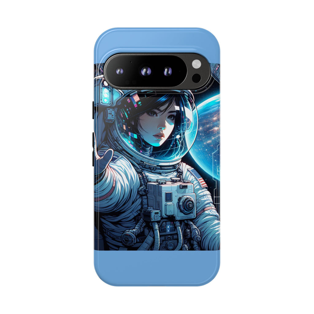 Astronaut Phone Case, Space-Themed Tough Case, Unique Gift for Science Lovers, Trendy Protection for Smartphones, Cool Tech Accessories