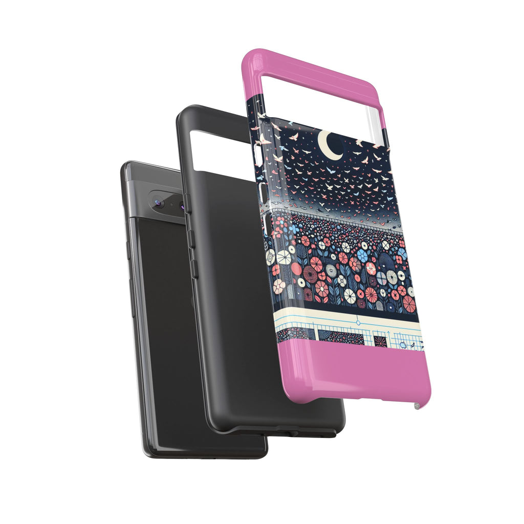 Floral Phone Case, Tough Cases for iPhone, Nature-Inspired Design, Gift for Her, Stylish Protection, Trending Accessory