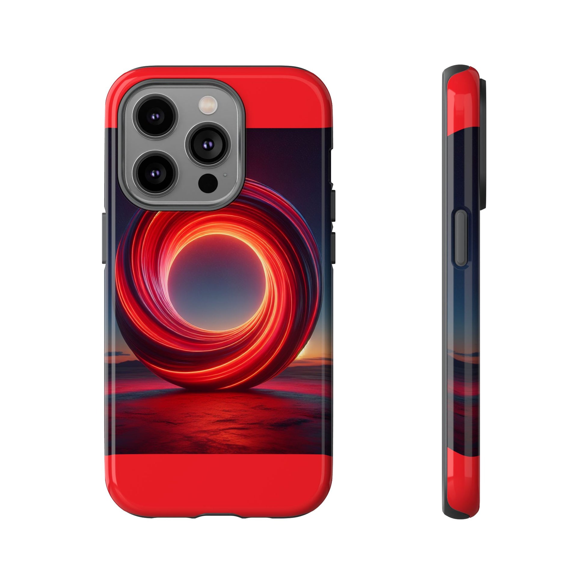 Vibrant Phone Case with Abstract Design, Tough Cases for Tech Lovers, Sleek Protection, Gift for Friends, Customizable Mobile Accessory