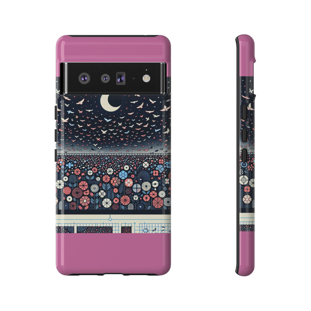 Floral Phone Case, Tough Cases for iPhone, Nature-Inspired Design, Gift for Her, Stylish Protection, Trending Accessory