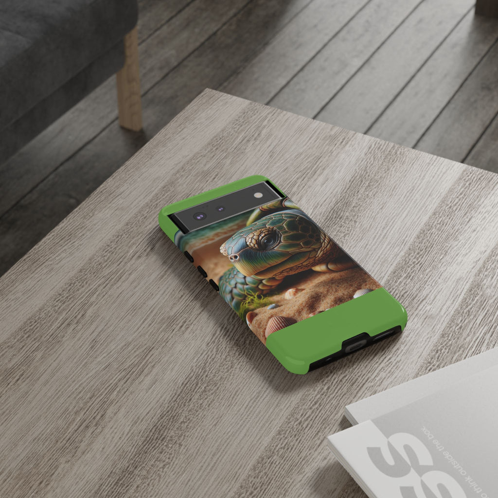 Turtle Phone Case, Sea Life Accessory, Ocean Lover Gift, Nature Inspired Cover, Eco-Friendly Protection